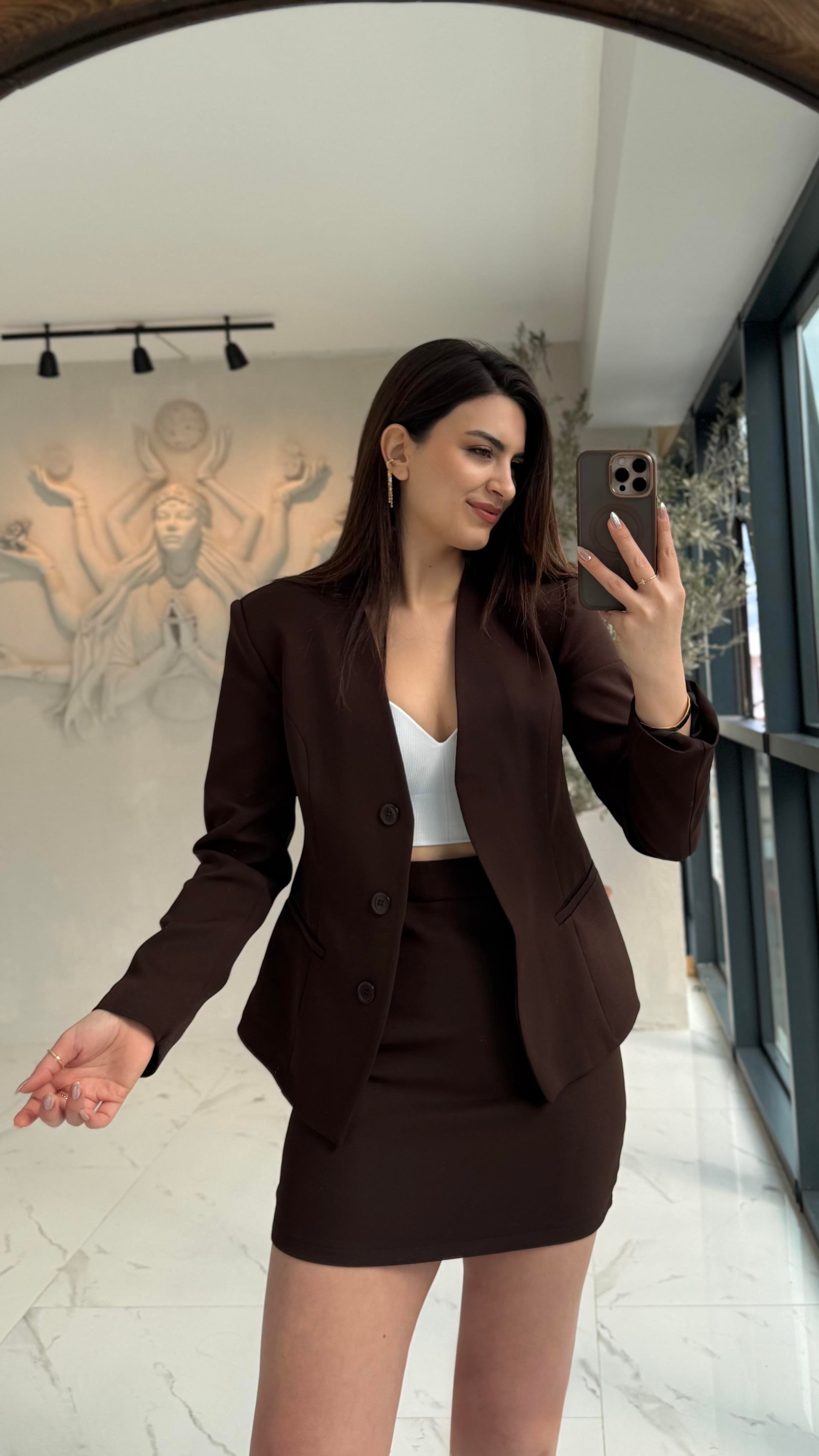 Blazer Ceketli /Etekli Takım