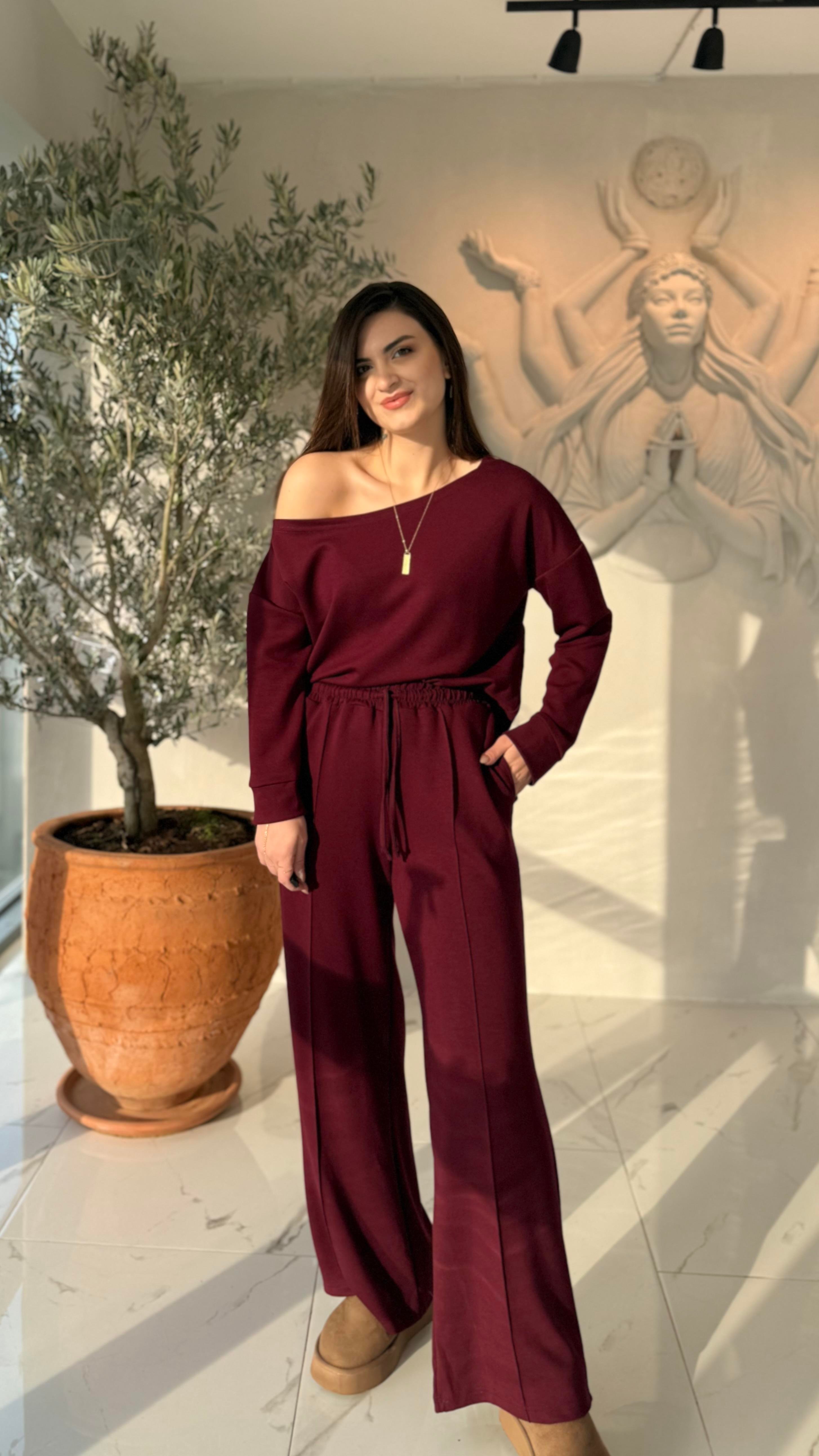 Kayık Yaka Modal Takım
