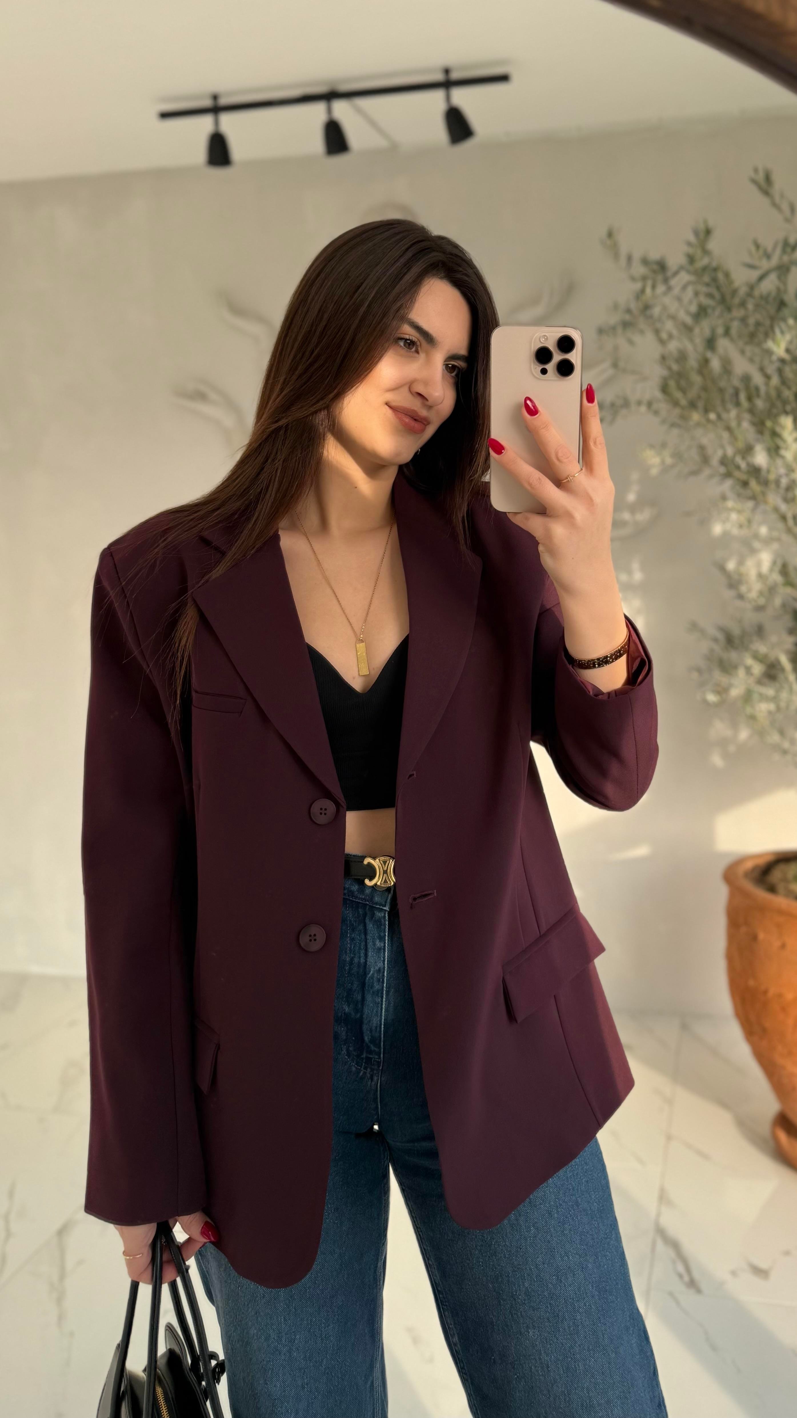 Oversize Blazer Ceket