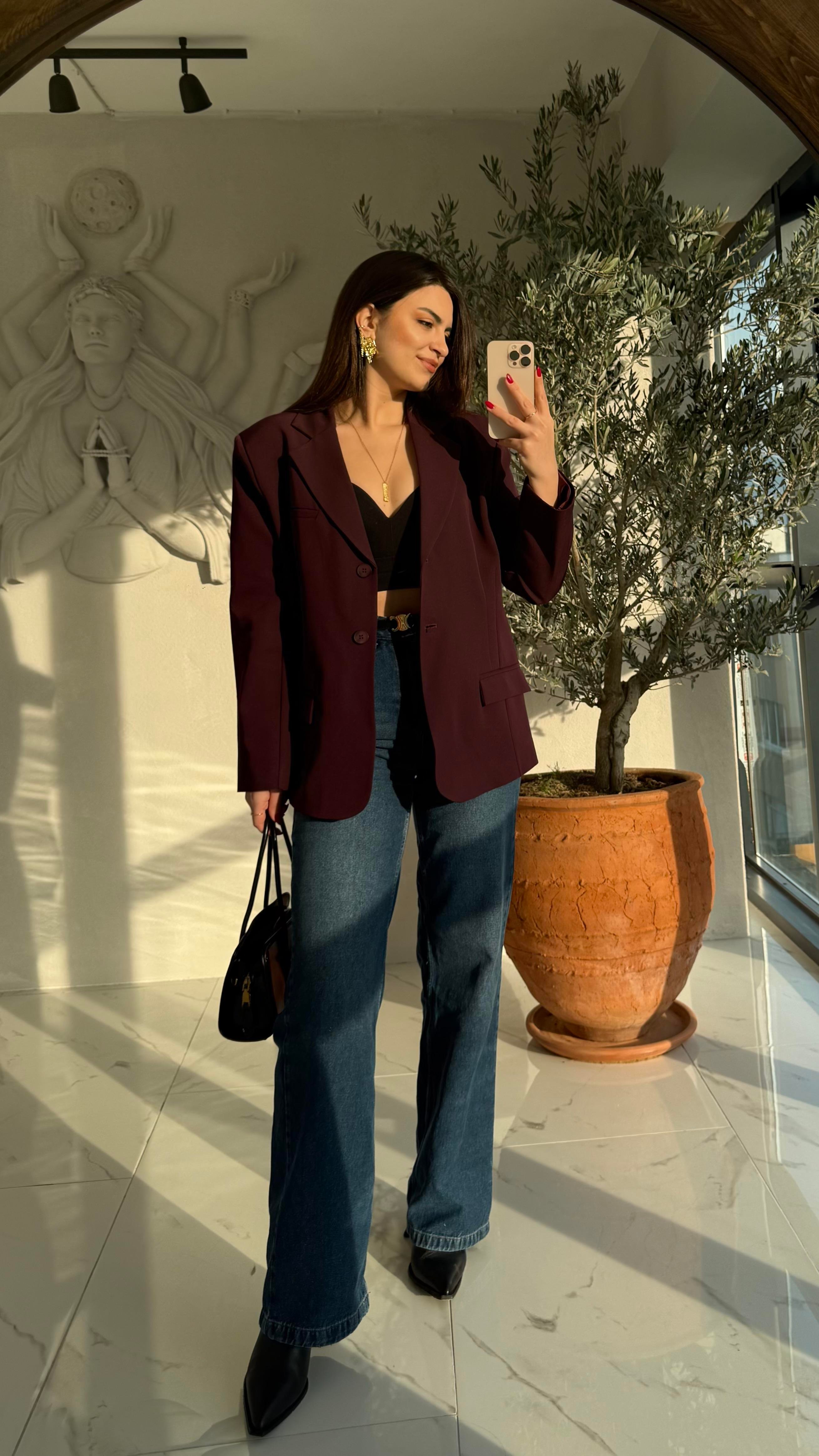 Oversize Blazer Ceket