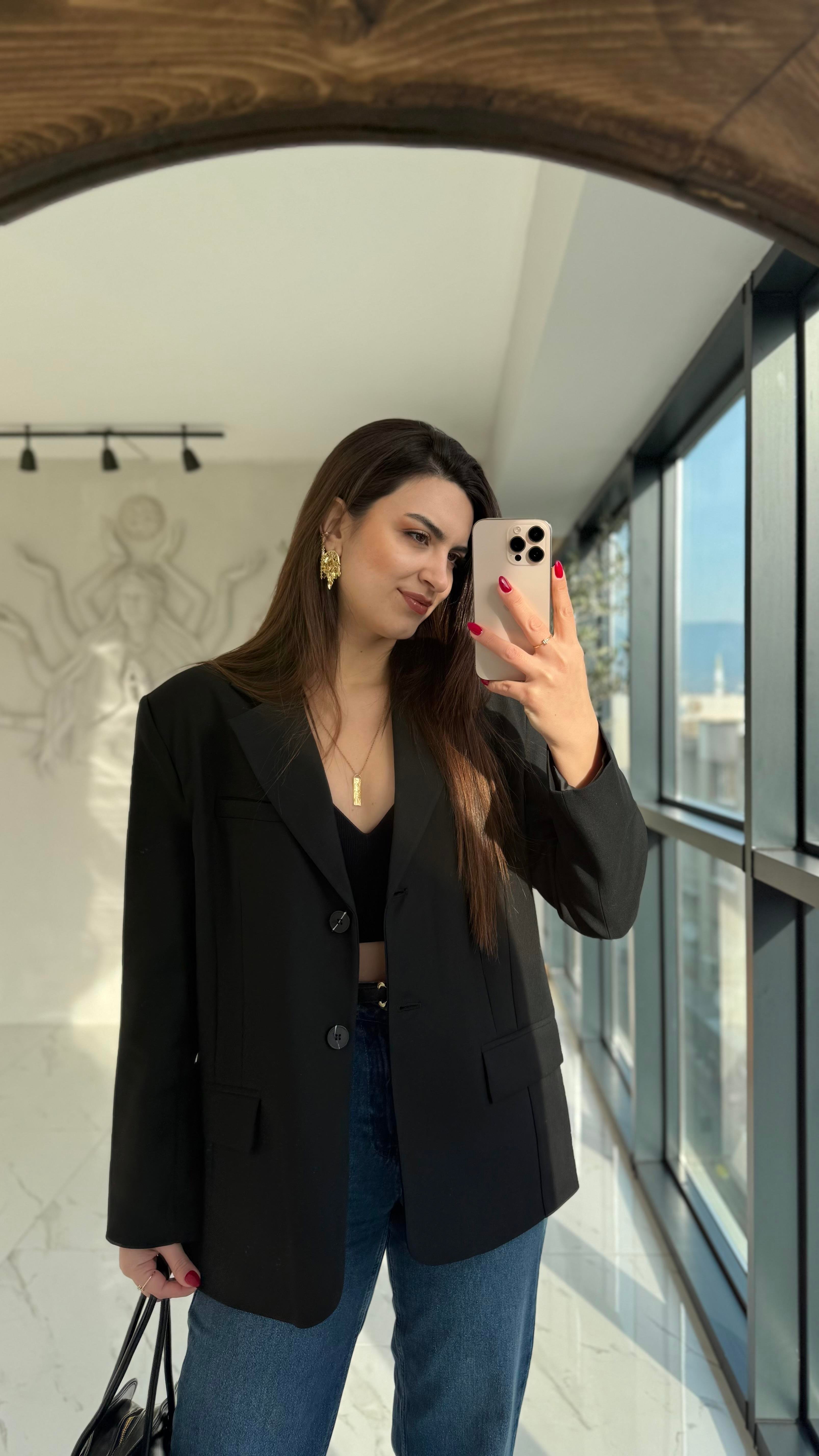 Oversize Blazer Ceket