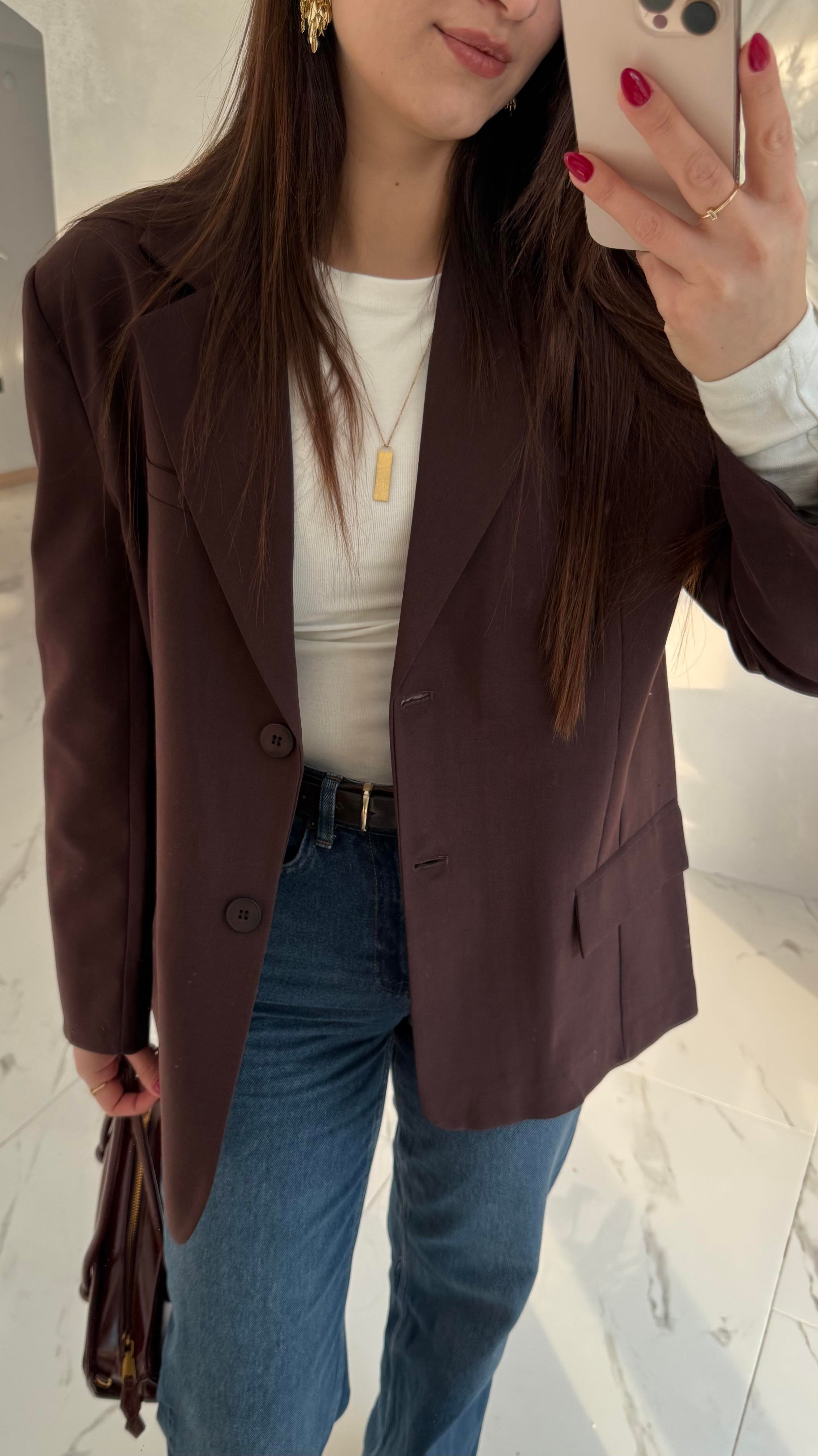 Oversize Blazer Ceket