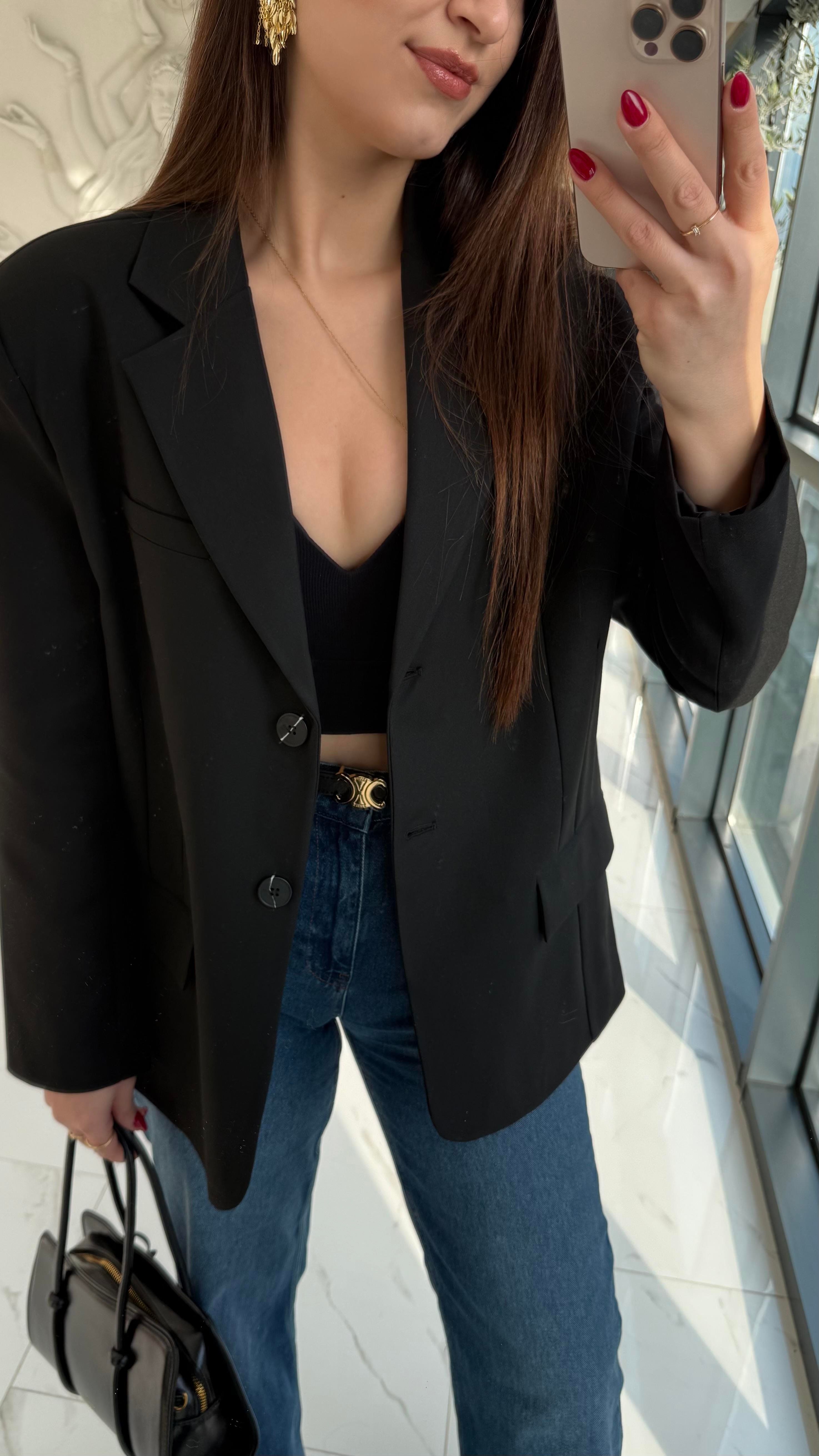 Oversize Blazer Ceket