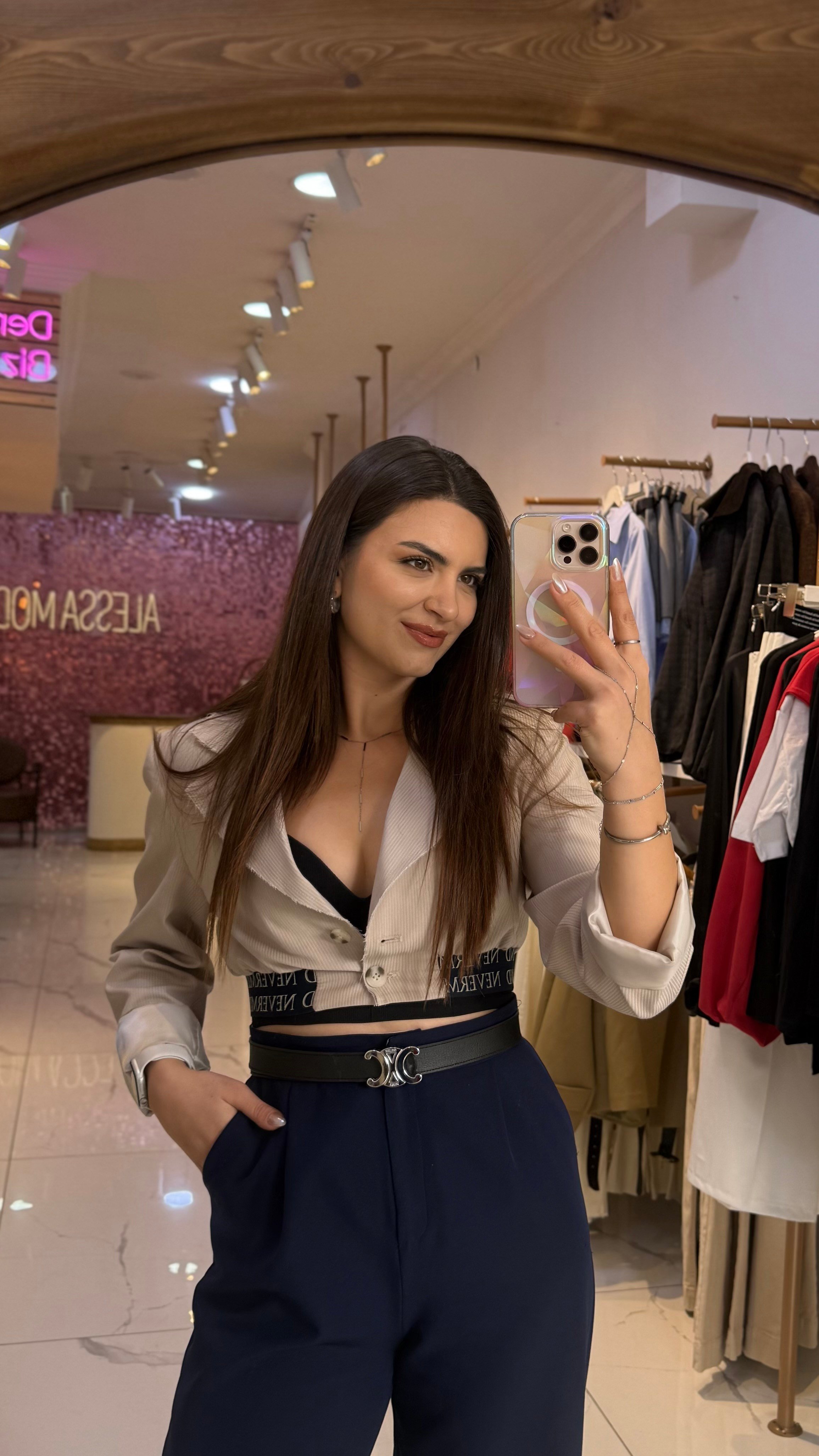 Tasarım Crop Ceket