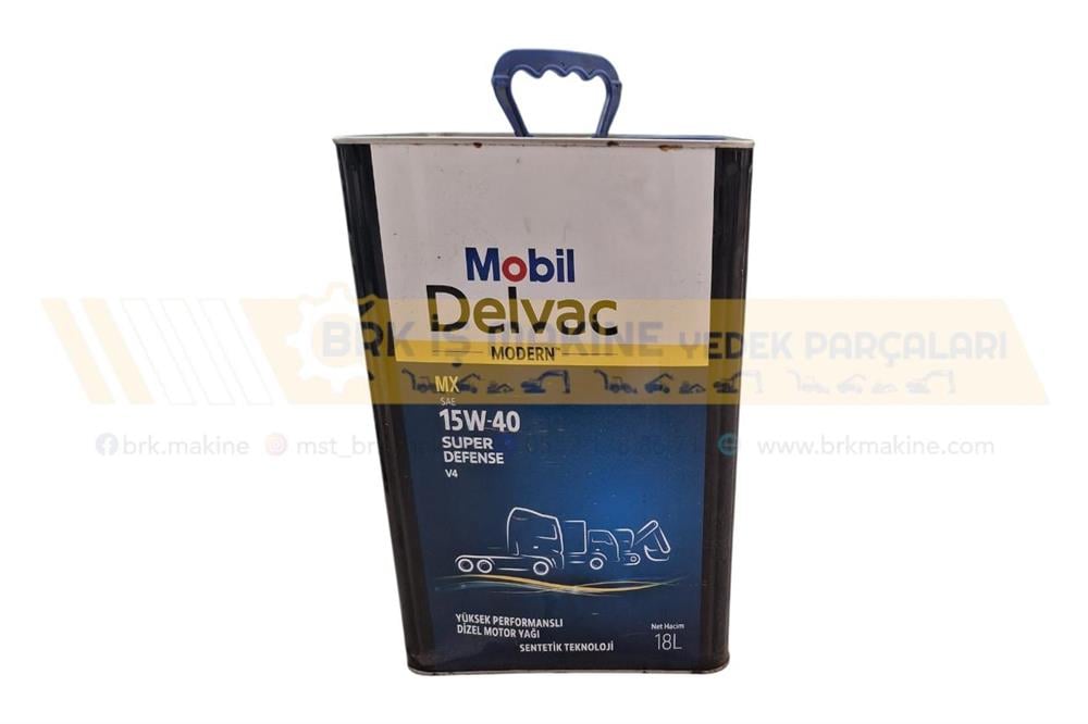 MOBİL DELVAC SUPER DEFANSE 15W-40 HİDROLİK YAĞ 18L