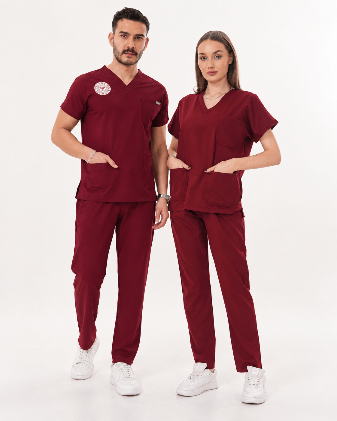 BORDO SCRUBS TAKIM 