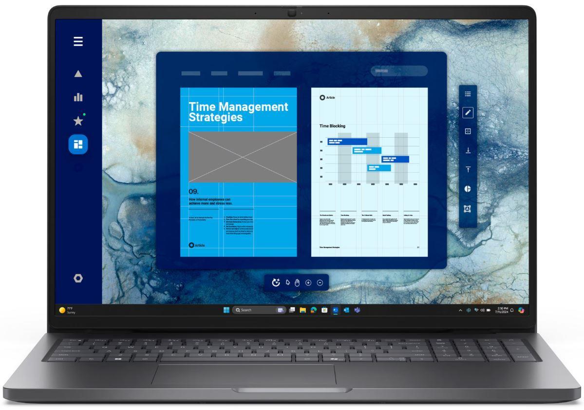 DELL Pro 16 BTX BTO108_PC16250_UBU Pro 16 Core Ultra 7 255U 5.2Ghz 32GB 1T B SSD 16