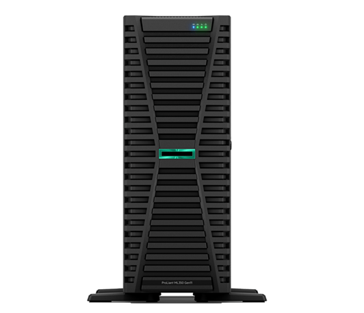 HPE ProLiant ML350 Gen11 4510 12-core 64GB-R MR408i-o 8SFF 2x960GB SSD 2x1000W RPS EU Server