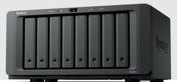 Synology DS1825 Plus NAS 8 Ad 35 Disk Destekli Storage