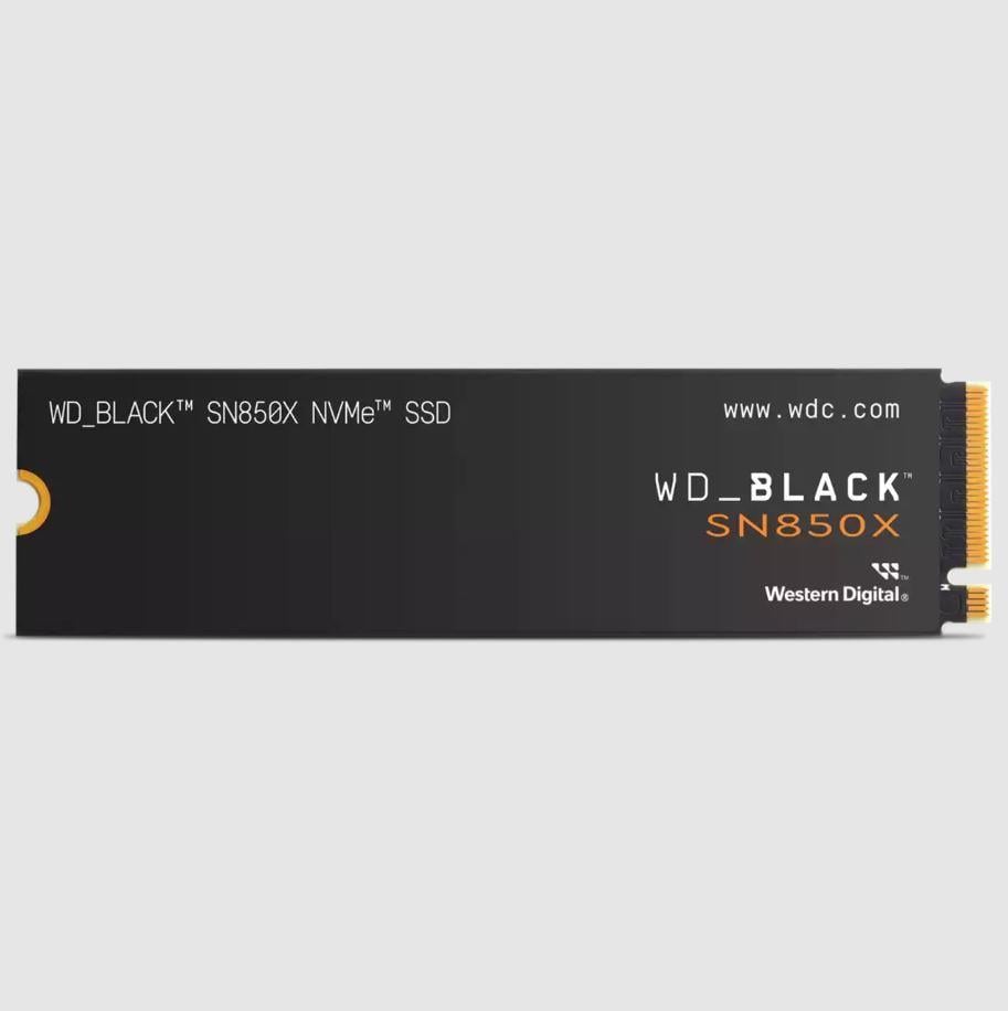 WESTERN DIGITAL WDS100T2X0E SSD BLACK SN850X PCIe NVMe 1TB
