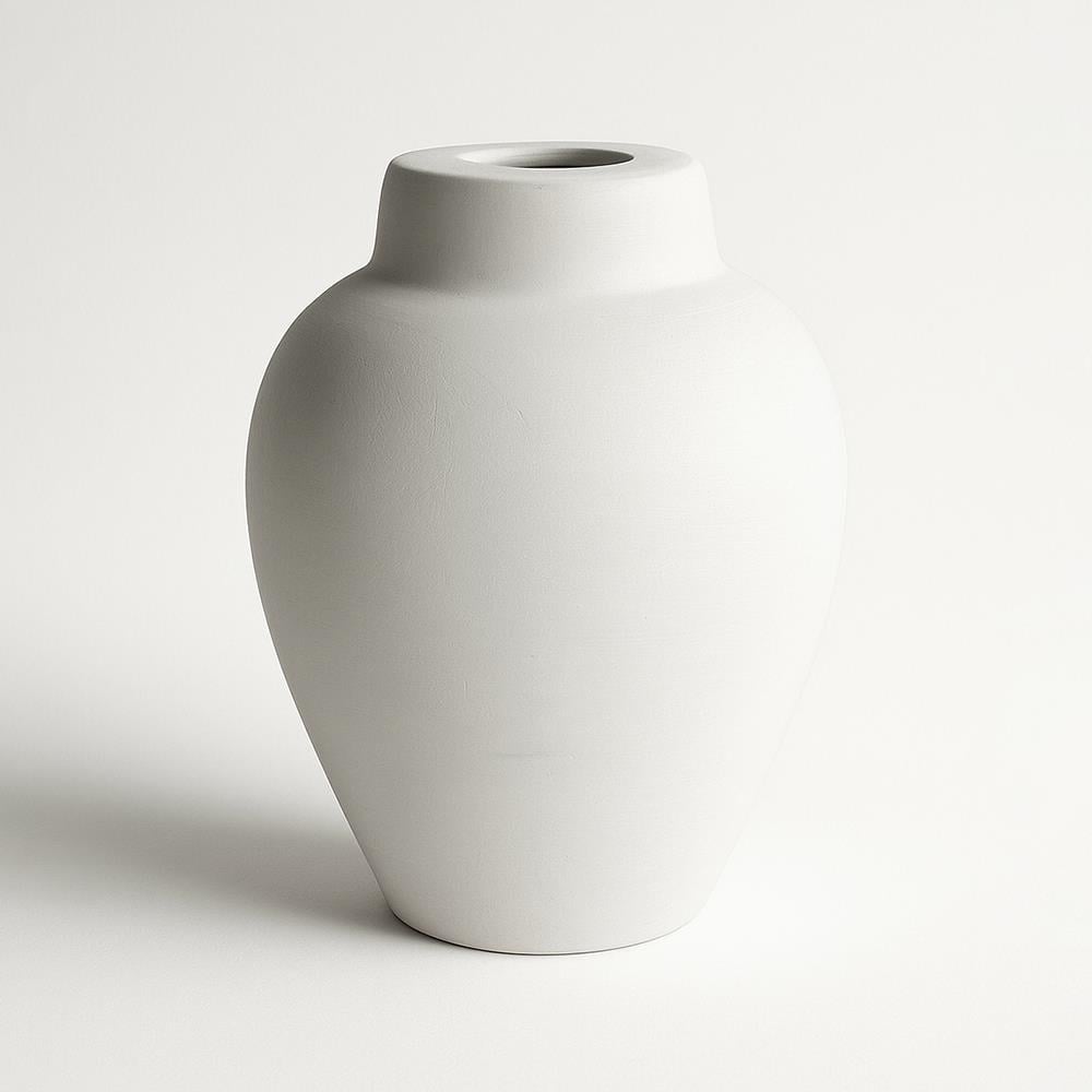Abajur Seramik Bisküvi - Model 2