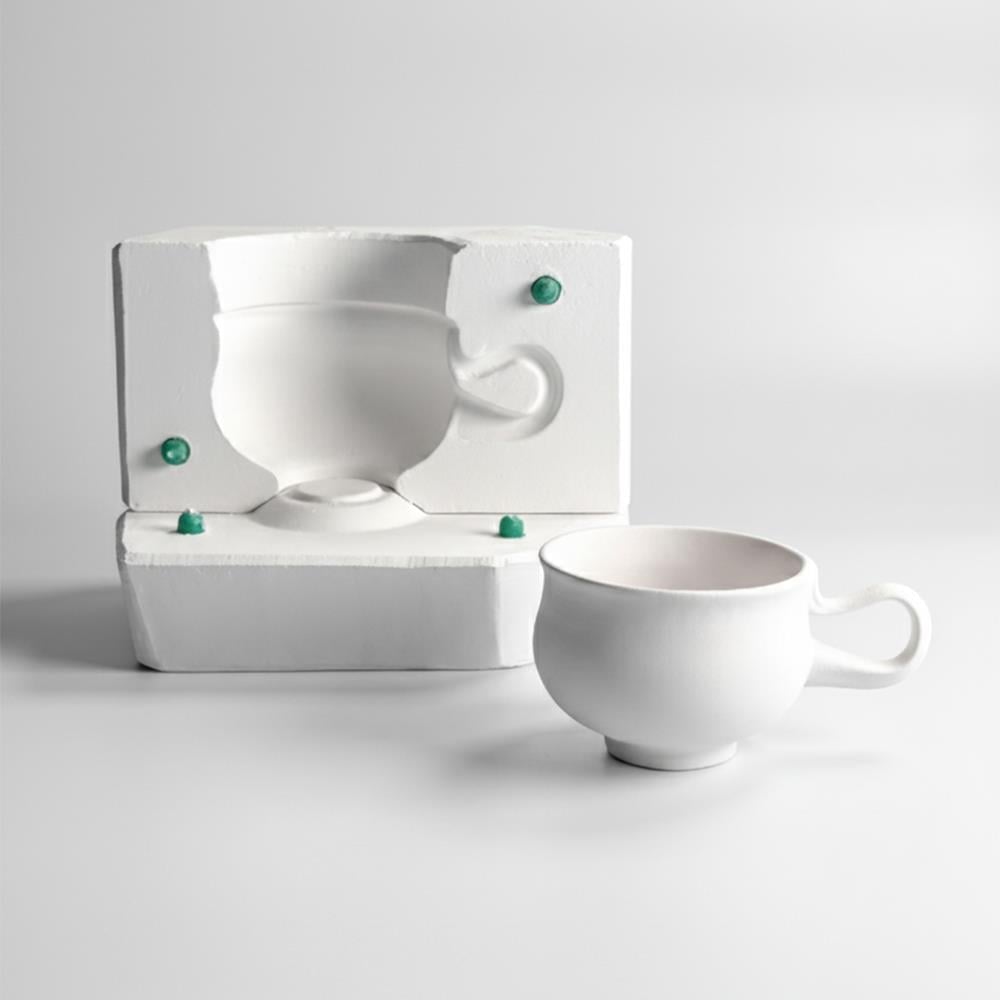 İngiliz Çay Fincanı - Alçı Kalıp