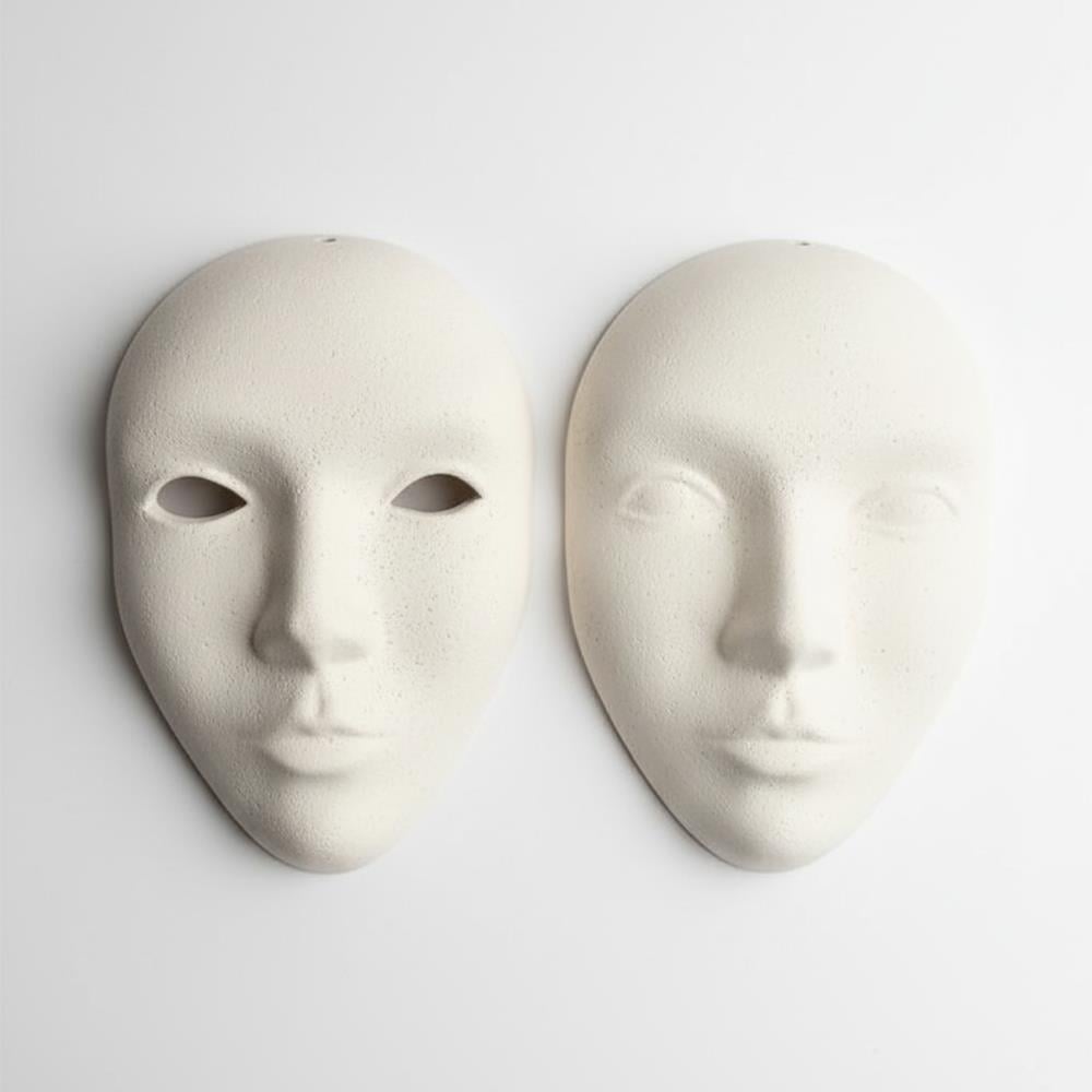Maske Seramik Bisküvi
