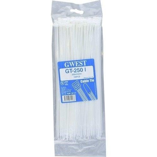 Gwest 250x3,6 mm Beyaz Kablo Bağı 100 Adet GT 250 I