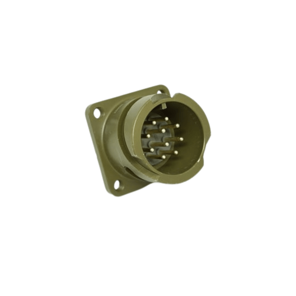 KDB02E-18-1P Bayonet Panel Şase Tipi Erkek Askeri Konnektör