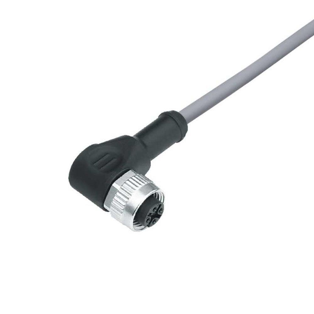 M12 5 Pin Dişi 90° C 5 Mt. Kablolu Konnektör Binder 79-3444-15-05