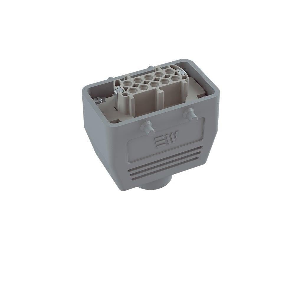 Mete Enerji 403114 10x16A 10P+E 400V IP65 Üst Girişli Uzatma Prizi
