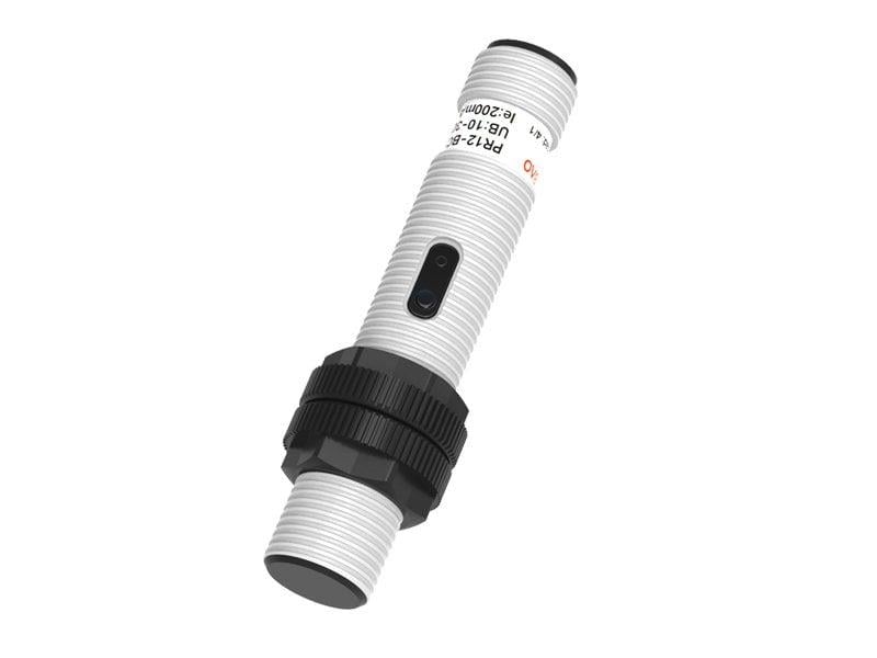 PR12TS-BC15DNR 15cm Algılama, Cisimden Yansımalı m12 Plastik Gövdeli Fotosel