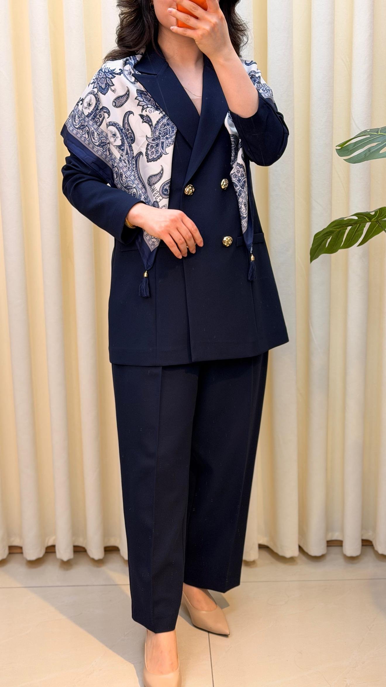 ESSWAAP PANTALONLU TAKIM 7275 LACİVERT 