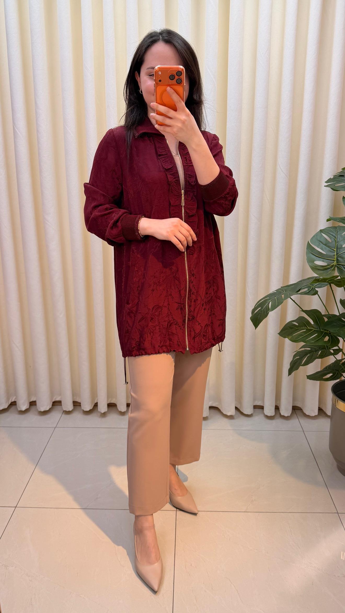 FUAT GÜRŞEN KAP 4611 BORDO