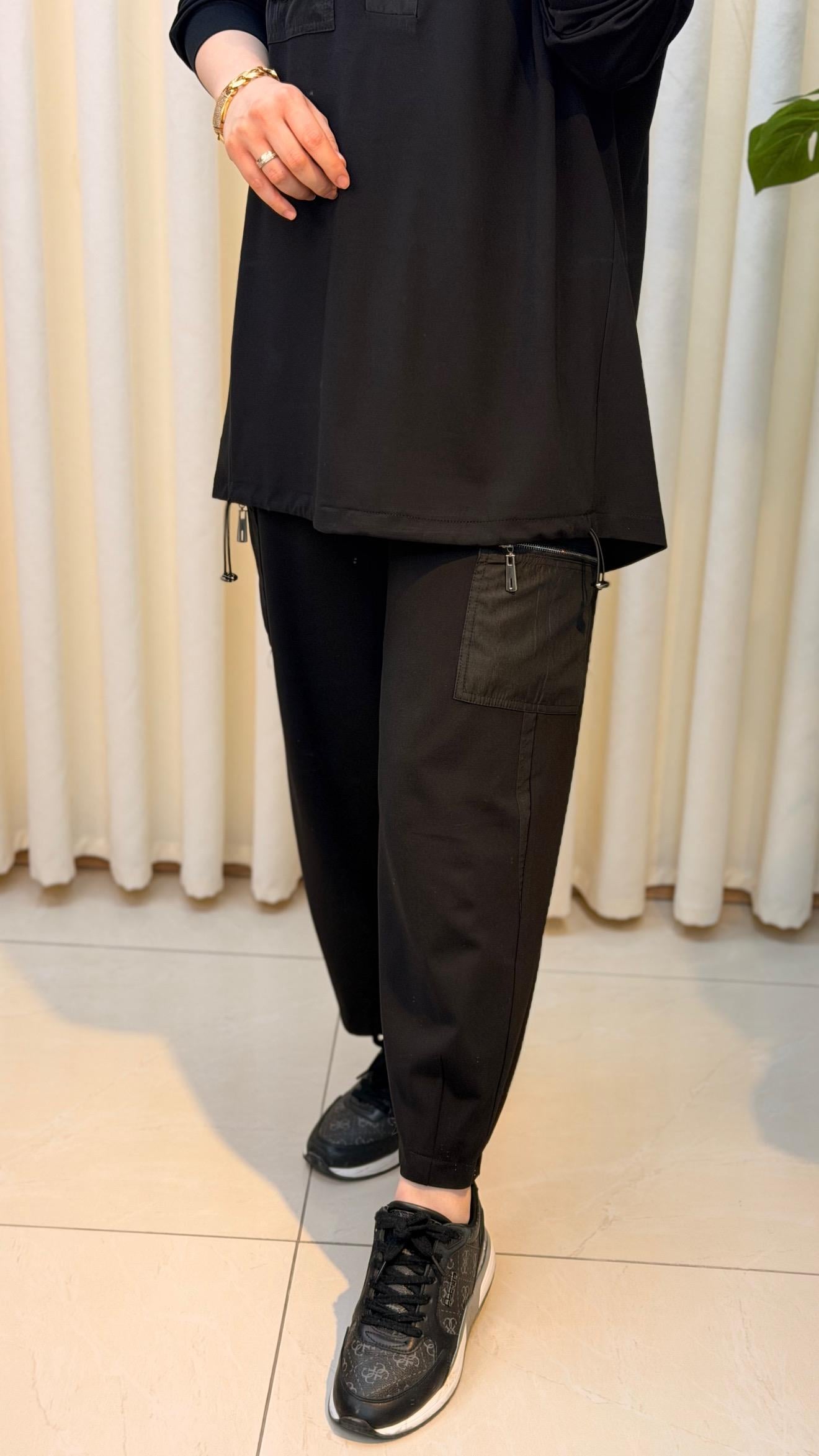 FUAT GÜRŞEN PANTALONLU TAKIM 5303 SİYAH