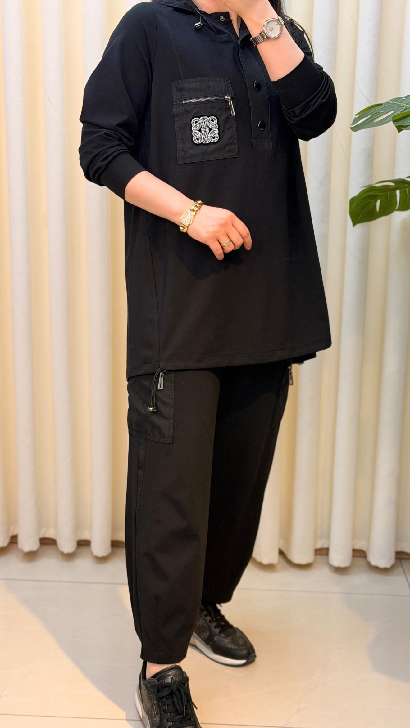 FUAT GÜRŞEN PANTALONLU TAKIM 5303 SİYAH