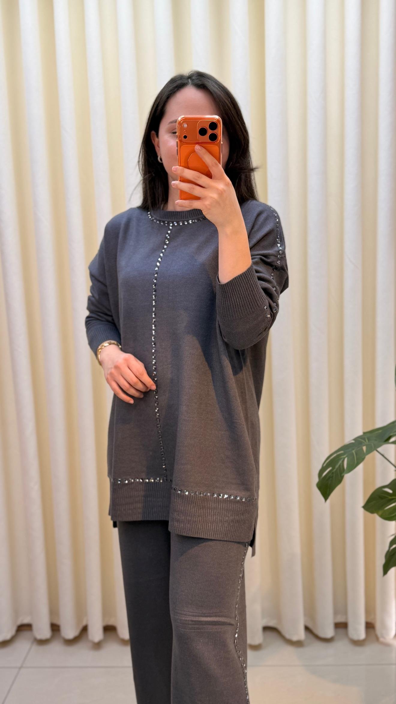 FUAT GÜRŞEN TAKIM 4358 GRİ