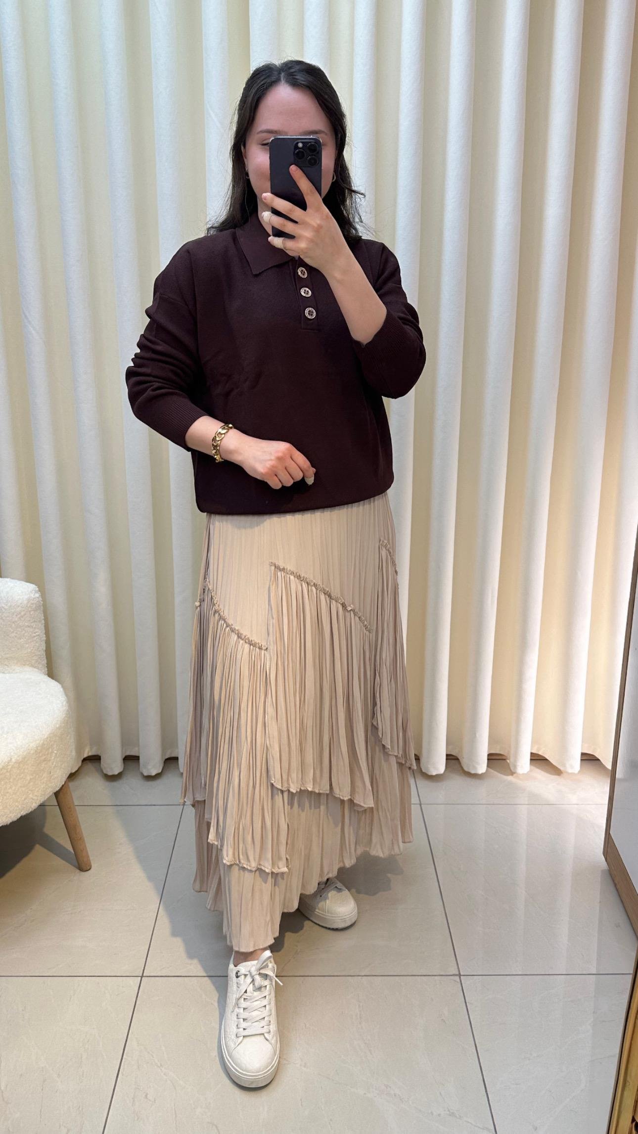 GHİSA BLUZ KAHVE 4741 