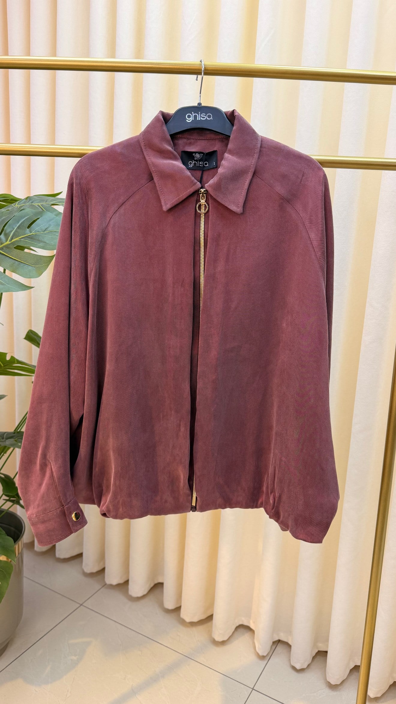 GHİSA CEKET 3433  BORDO