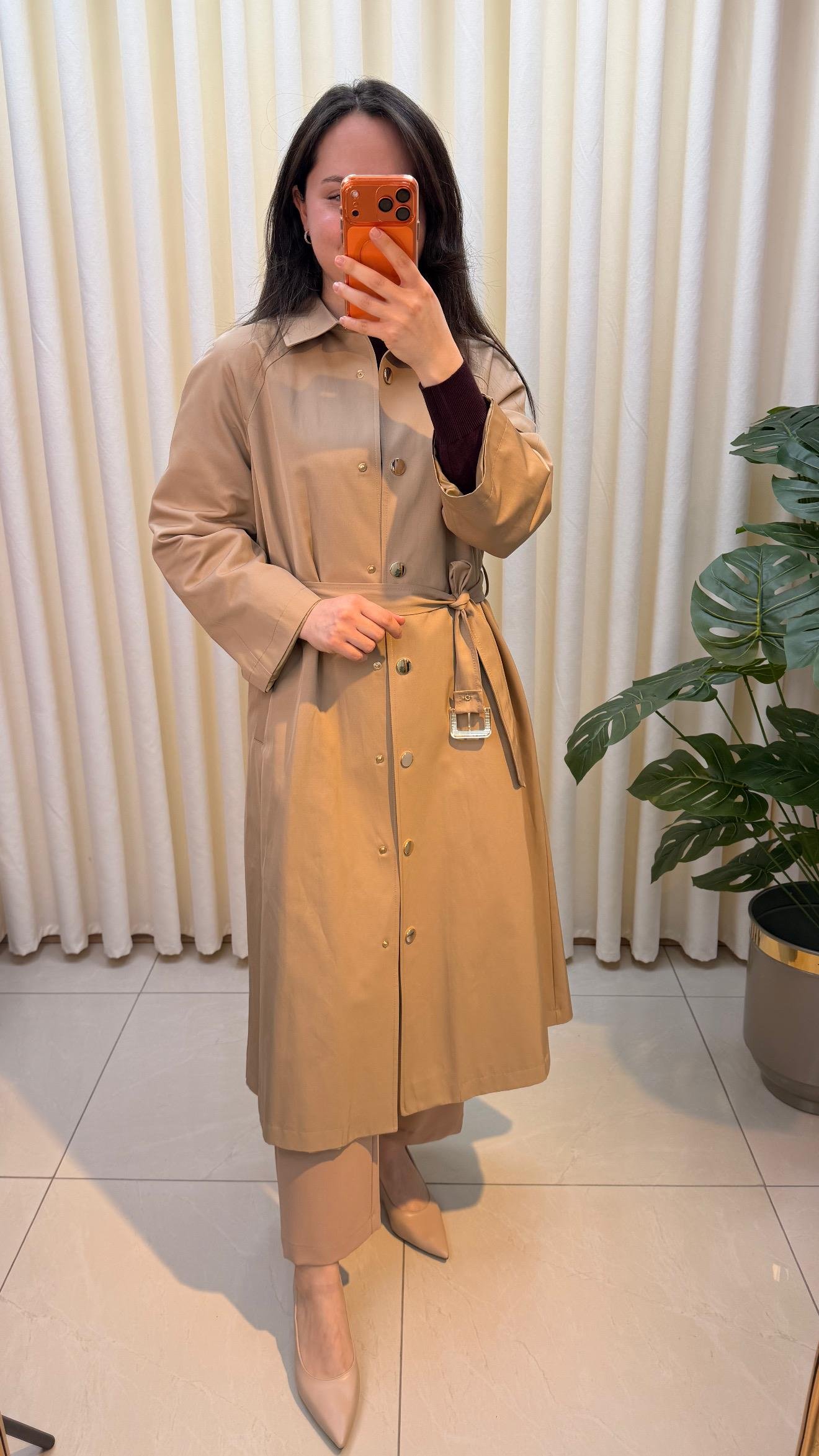 GHİSA TRENÇ 2687 CAMEL
