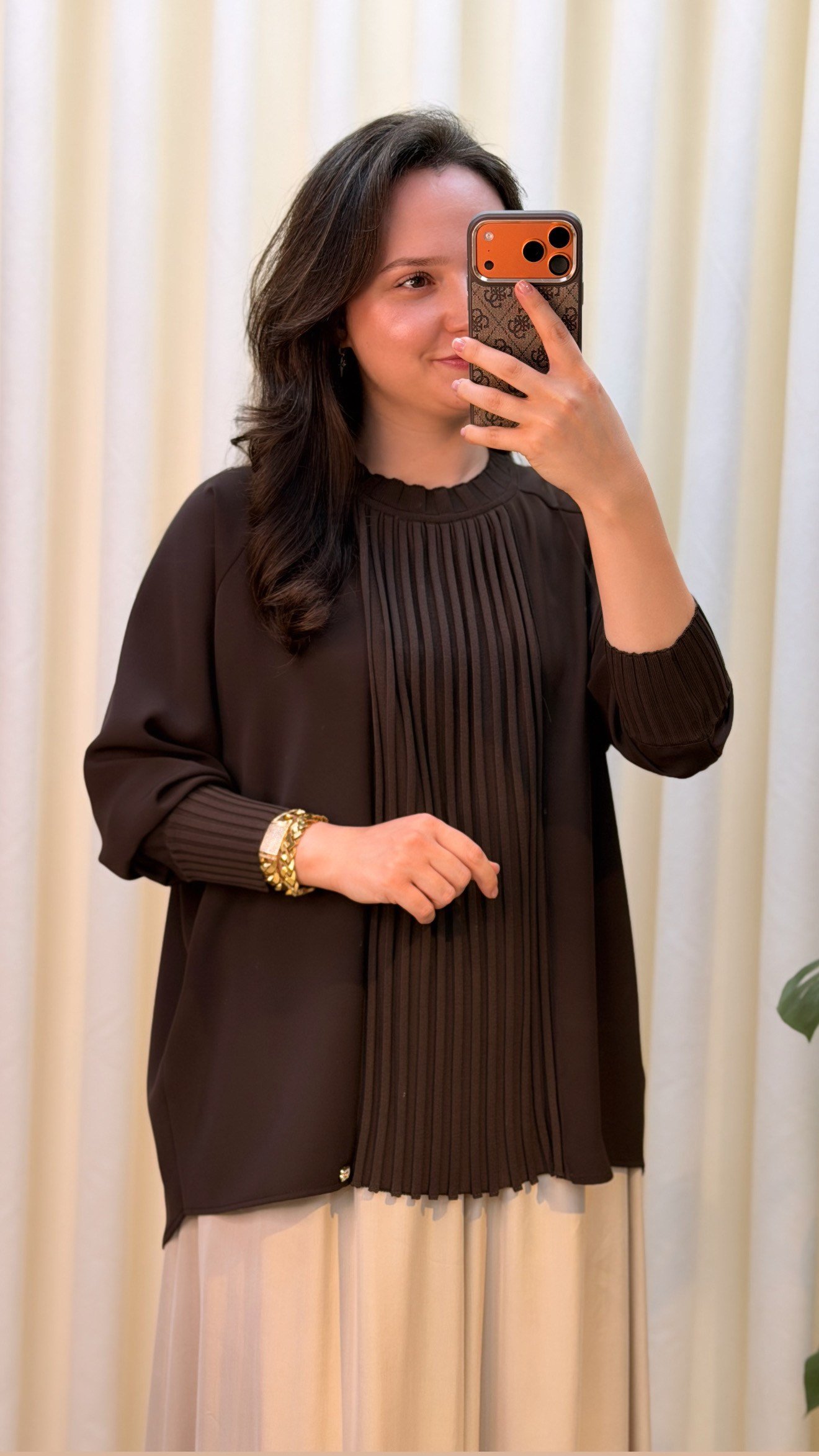 GHİSA TUNİK 4469 KAHVE