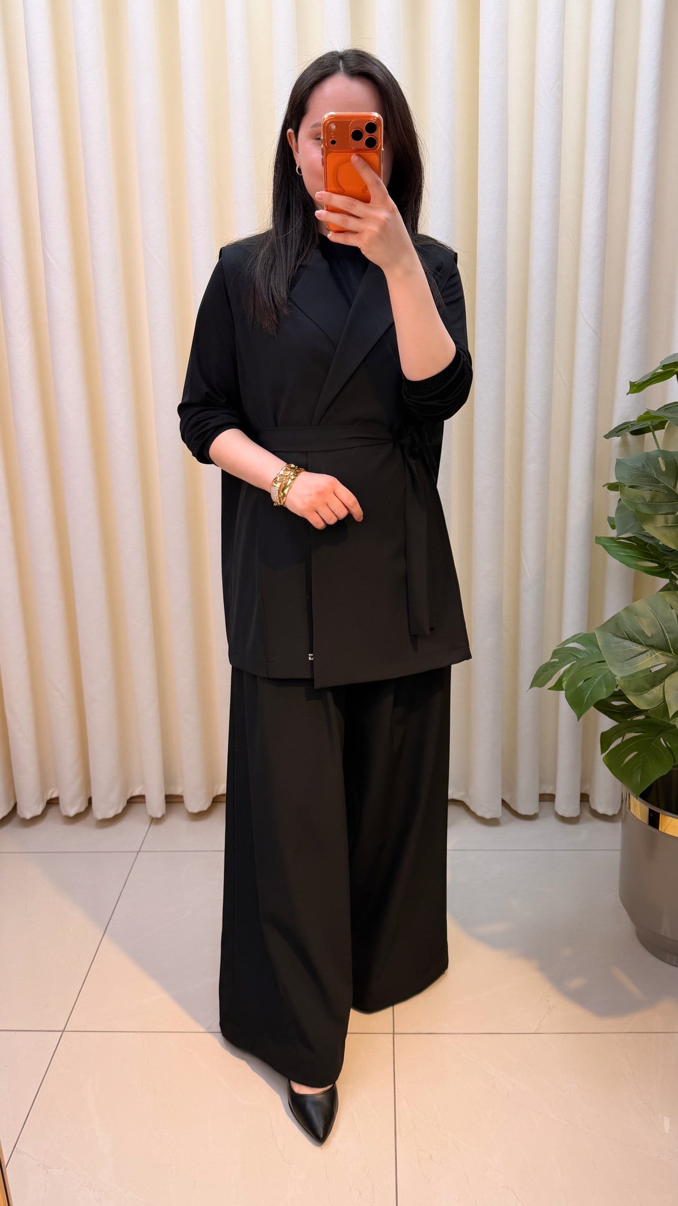 GHİSA YELEKLİ TAKIM 9140 SİYAH