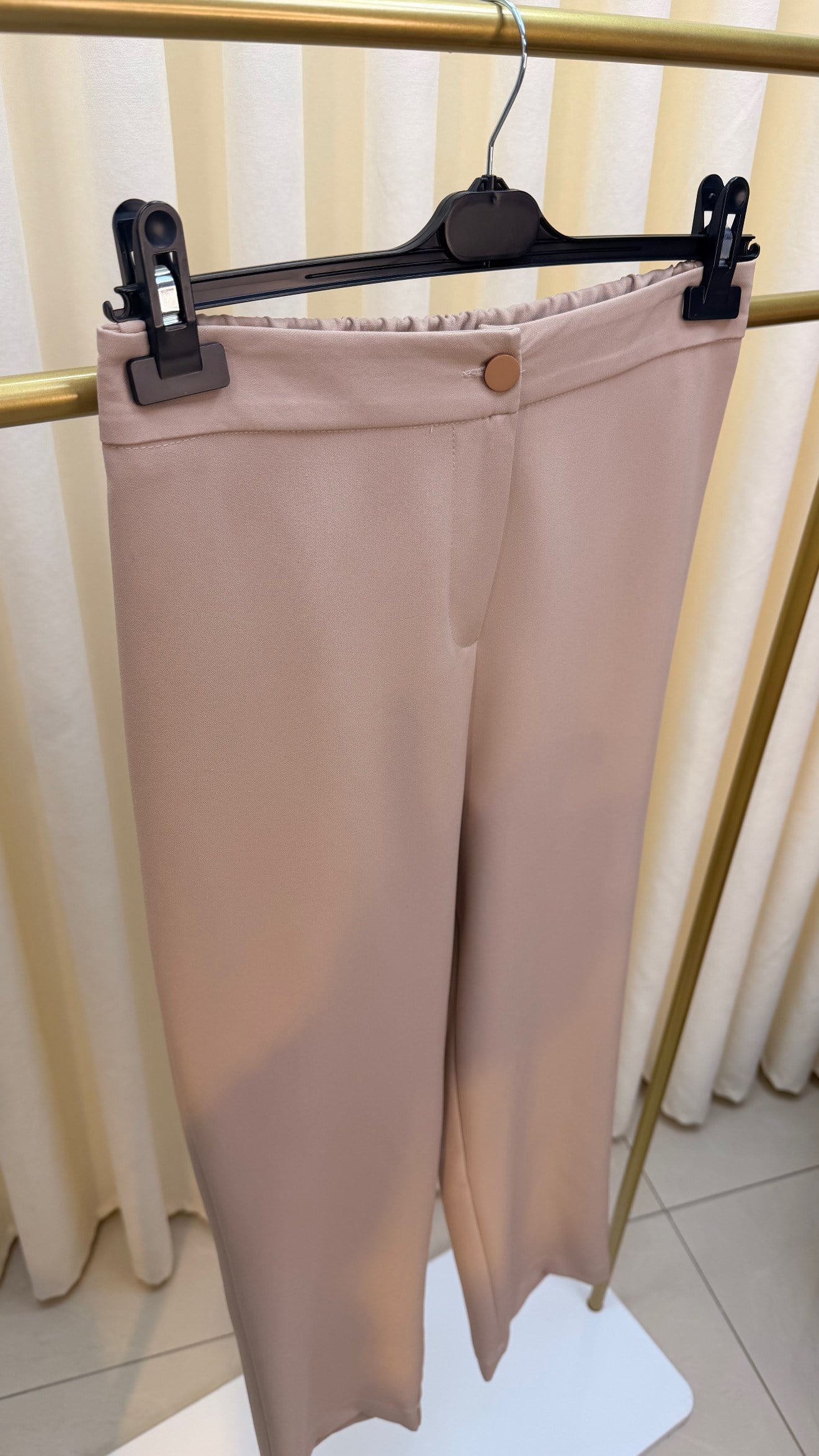 SENTEZ ARKASI LASTİKLİ TEK DÜĞME PANT. 5405 TAŞ