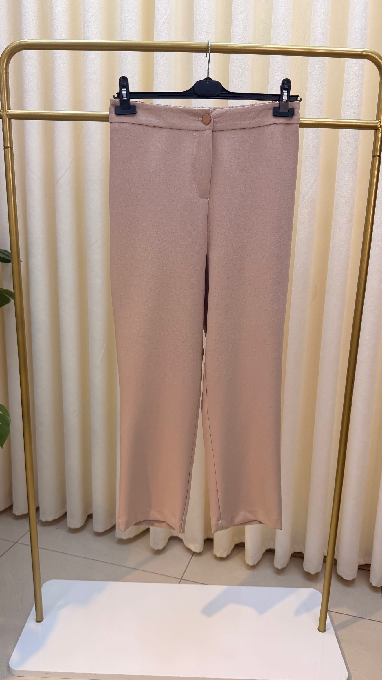 SENTEZ ARKASI LASTİKLİ TEK DÜĞME PANT. 5405 TAŞ