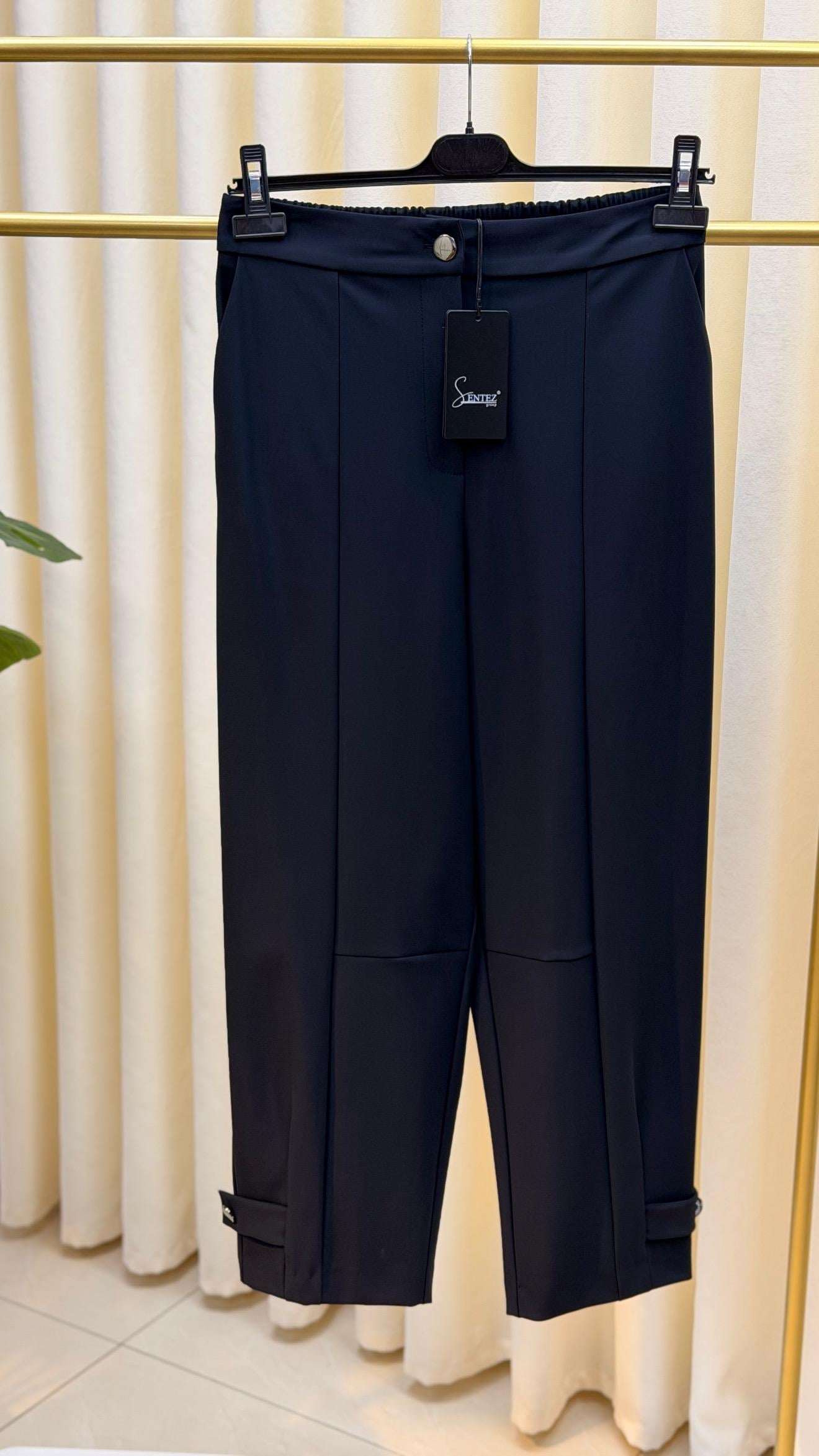 SENTEZ NİRVANA PAÇASI APOLETLİ PANTALON 5609  LACİVERT