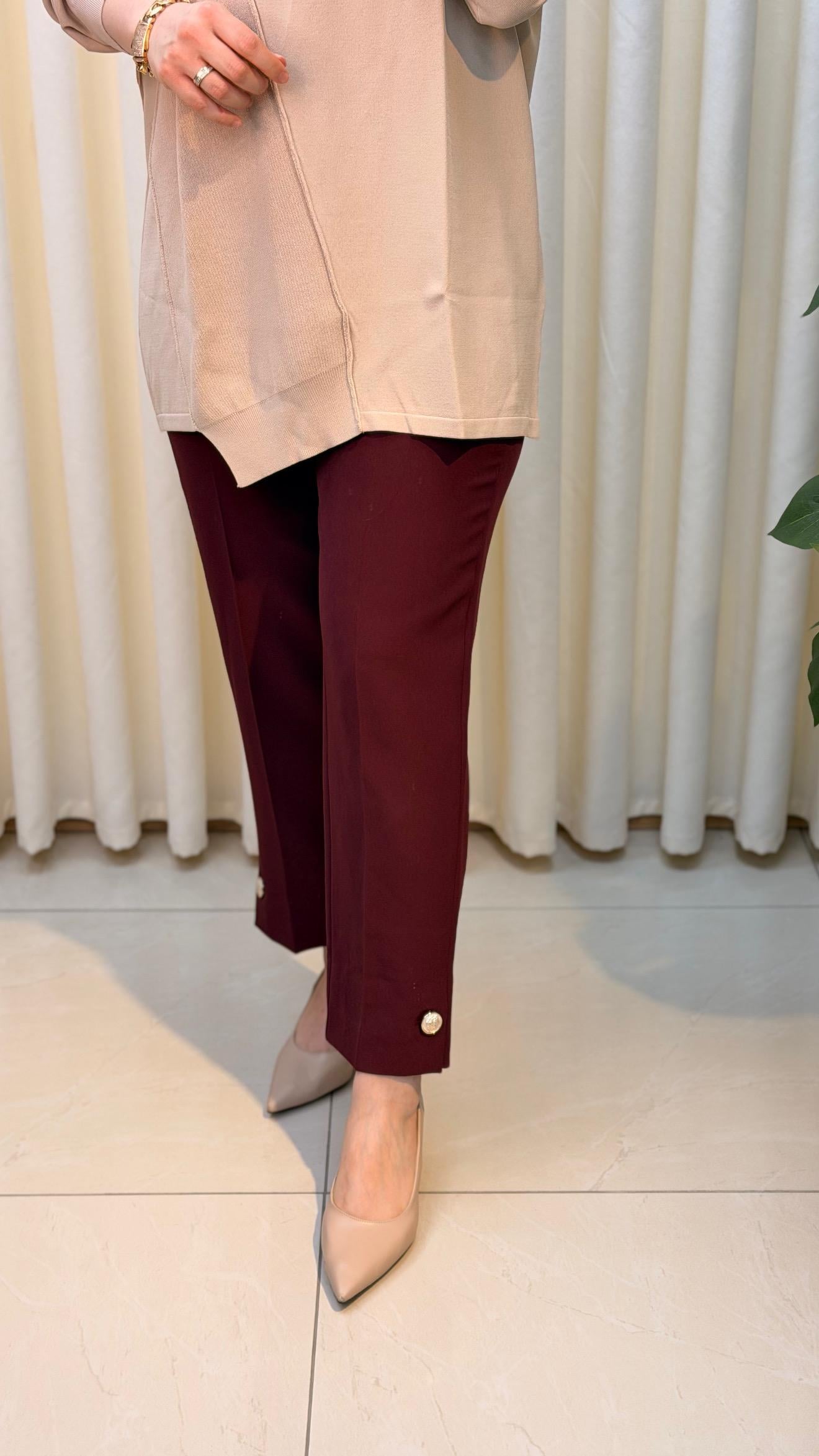 SENTEZ PARADİSE PANTALON 5566 BORDO