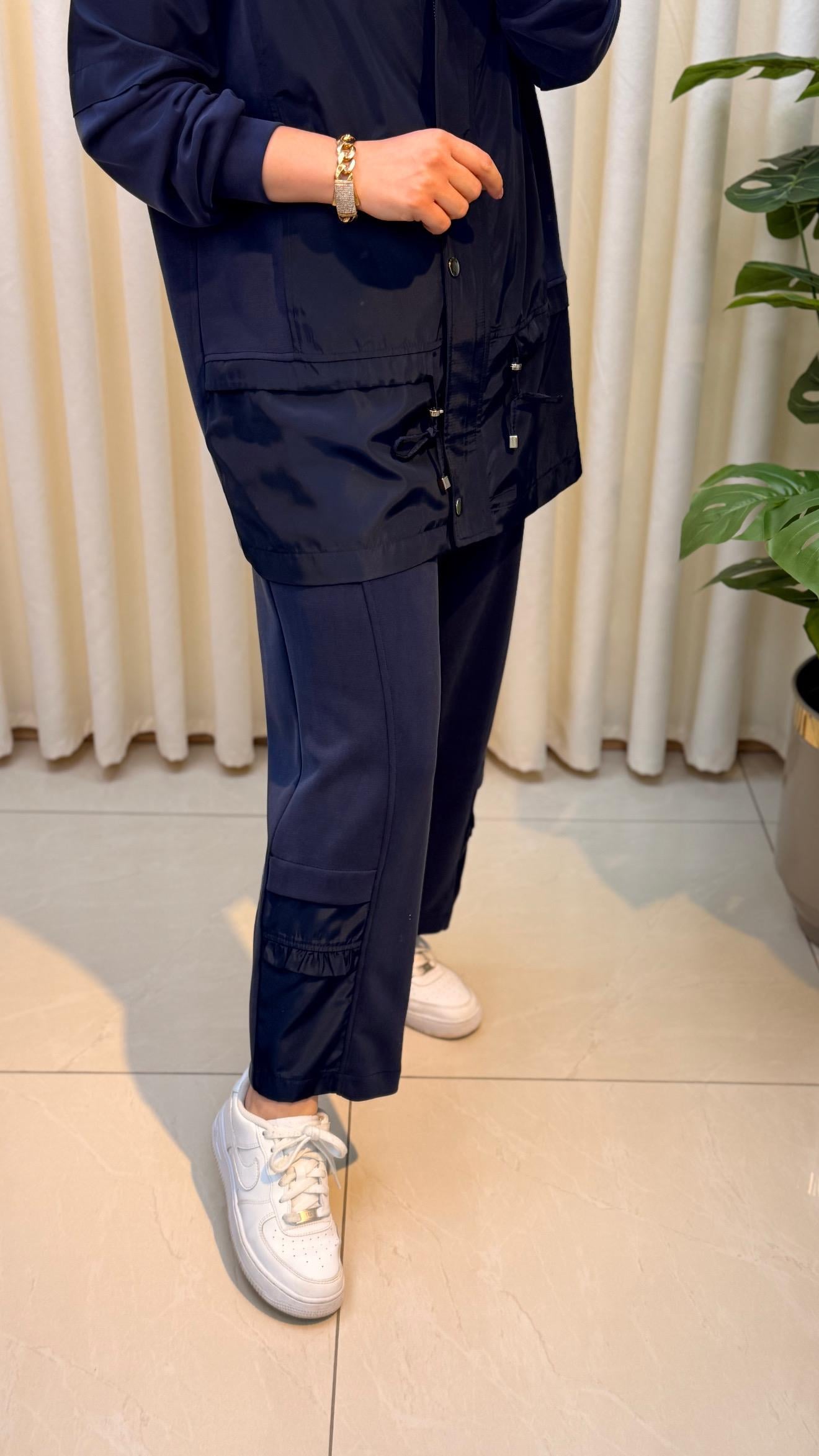 TIĞ TRİKO DİK YAKA TAKIM 5049 LACİVERT