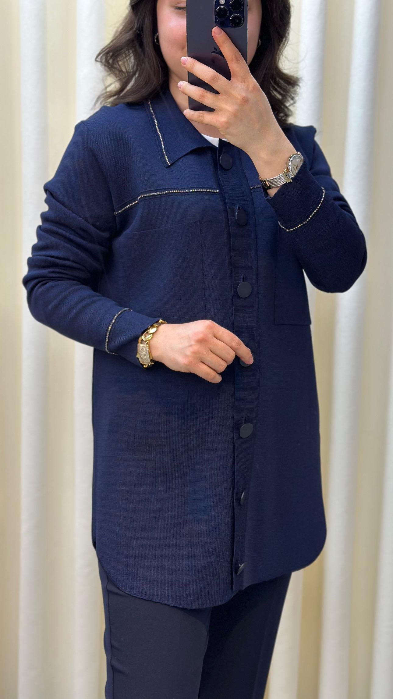 TIĞ TRİKO RAYON HIRKA 21562 LACİVERT 1