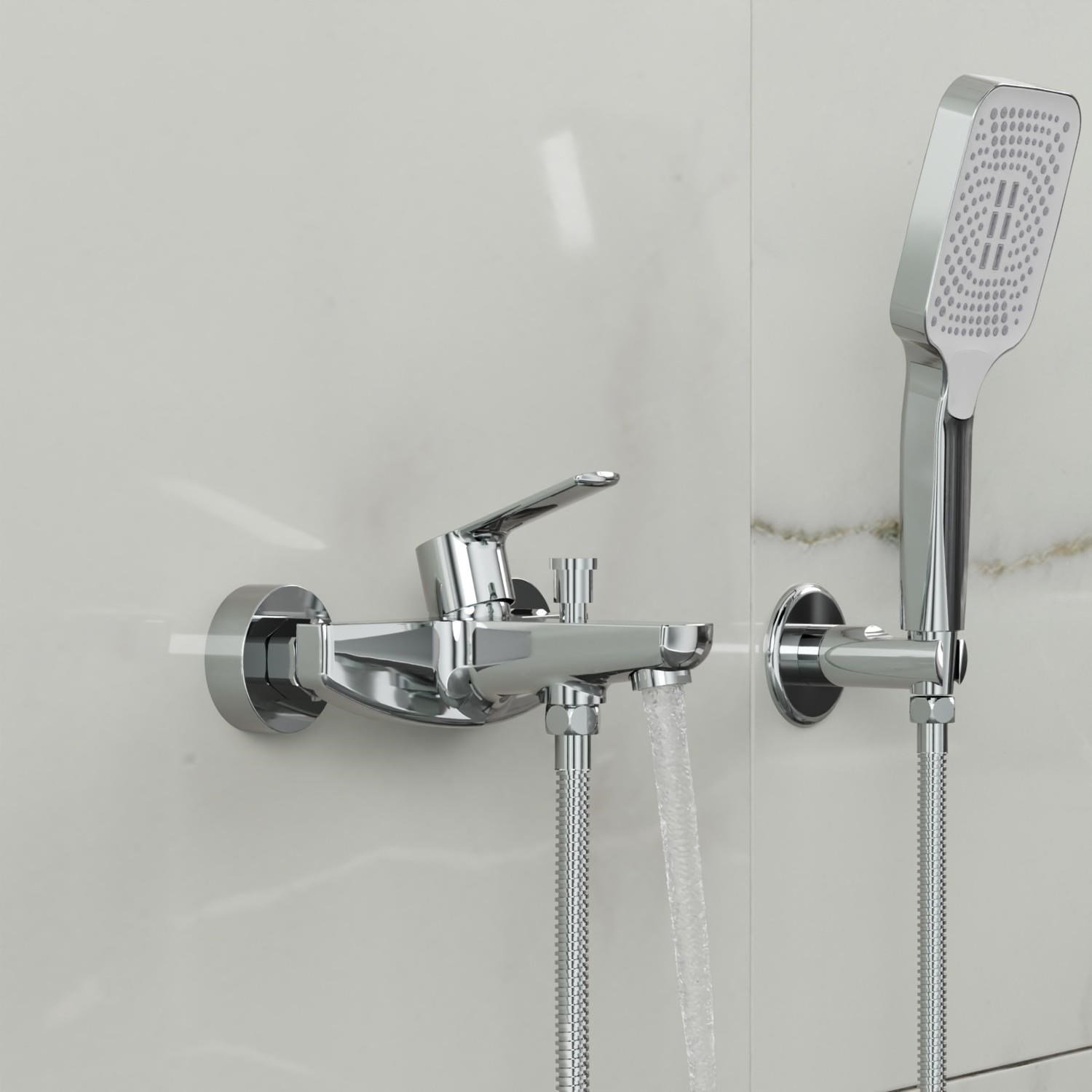 Adell Evo Banyo Bataryası - Parlak Krom | 15950501