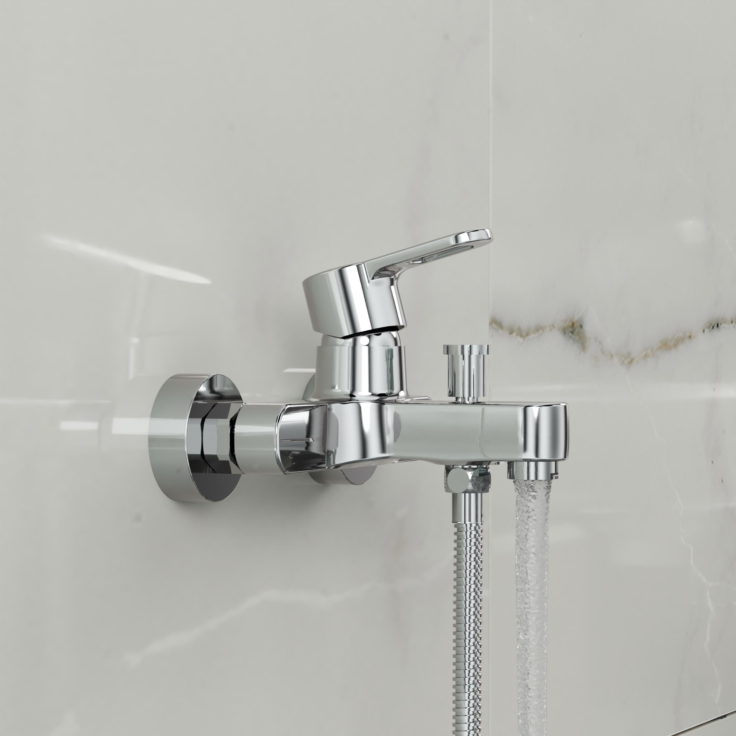 Adell Lento Banyo  Bataryası - Parlak Krom | 15490501