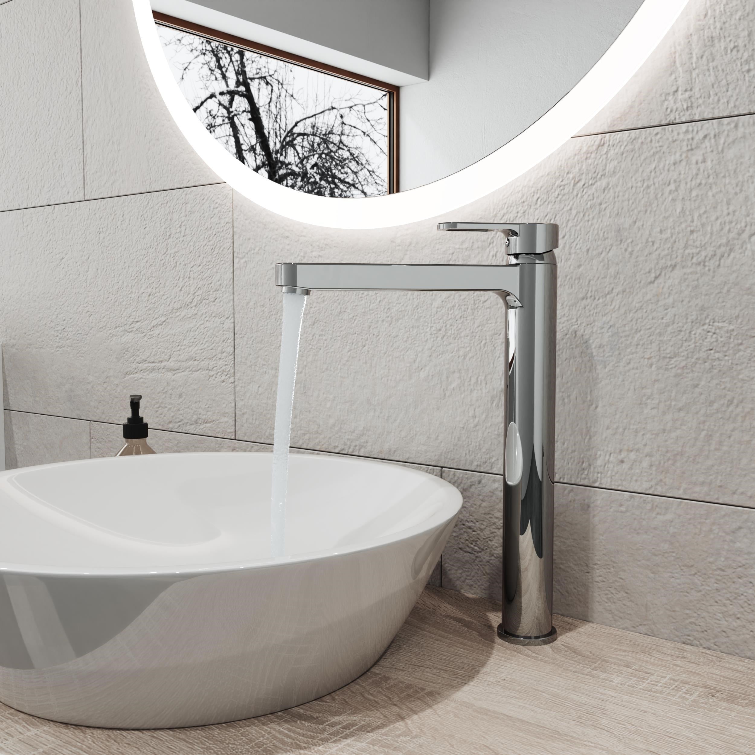 Adell Lento Uzun Lavabo Bataryası – Krom | 15490151