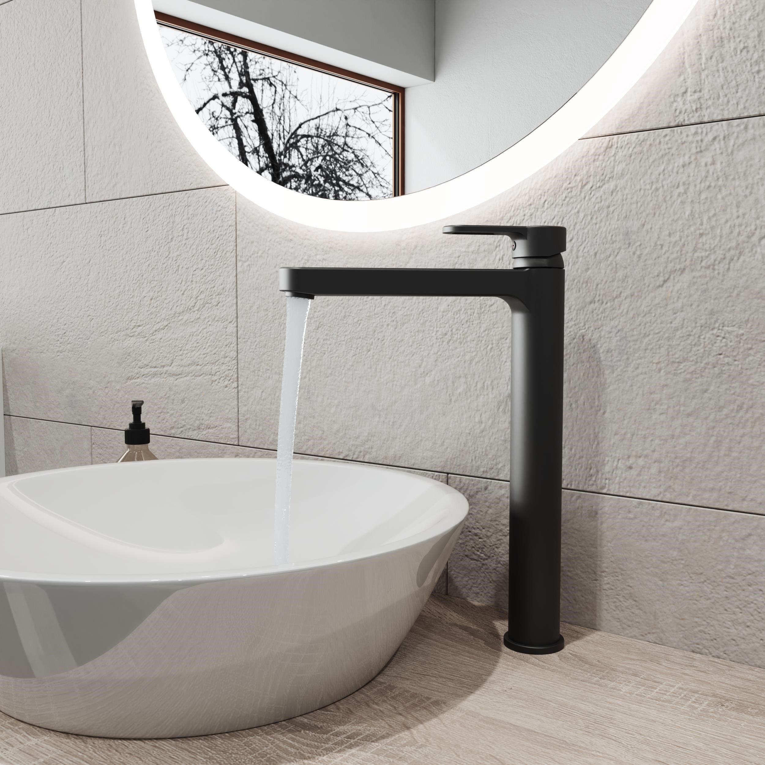 Adell Lento Uzun Lavabo Bataryası – Mat Siyah | 154901524