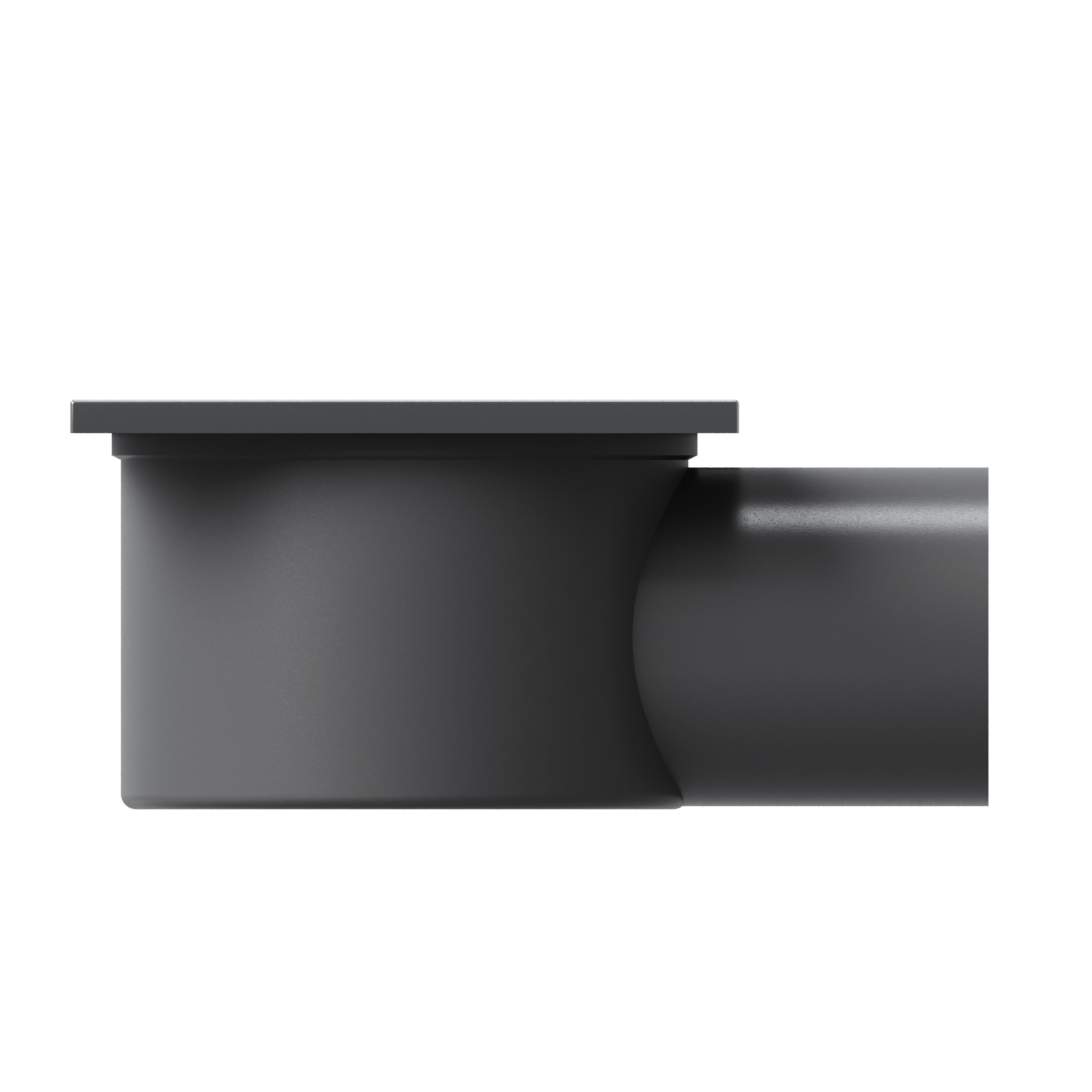 Aqua Bagno Basic 1.0 Yer Sifonu 10x10 cm Metal Paslanmaz Kapaklı - 304 ,50’lik, Yandan Çıkış | 90.99.07.01.00