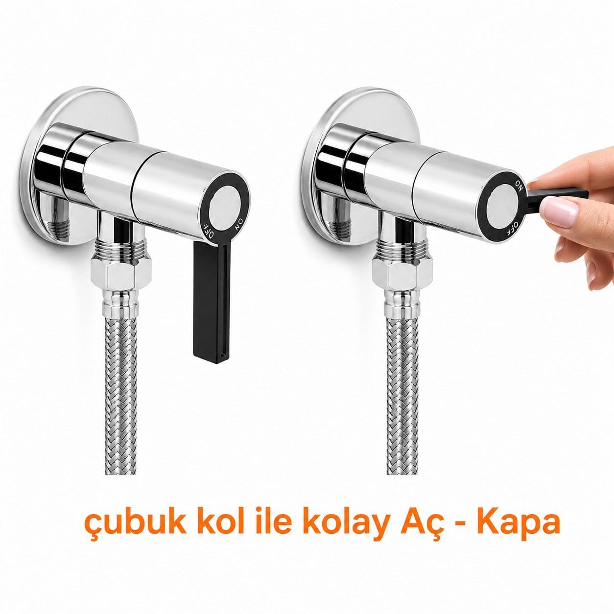 Aqua Bagno Comfort Ara Musluk 1/2-3/8 | 30.40.80.01.01