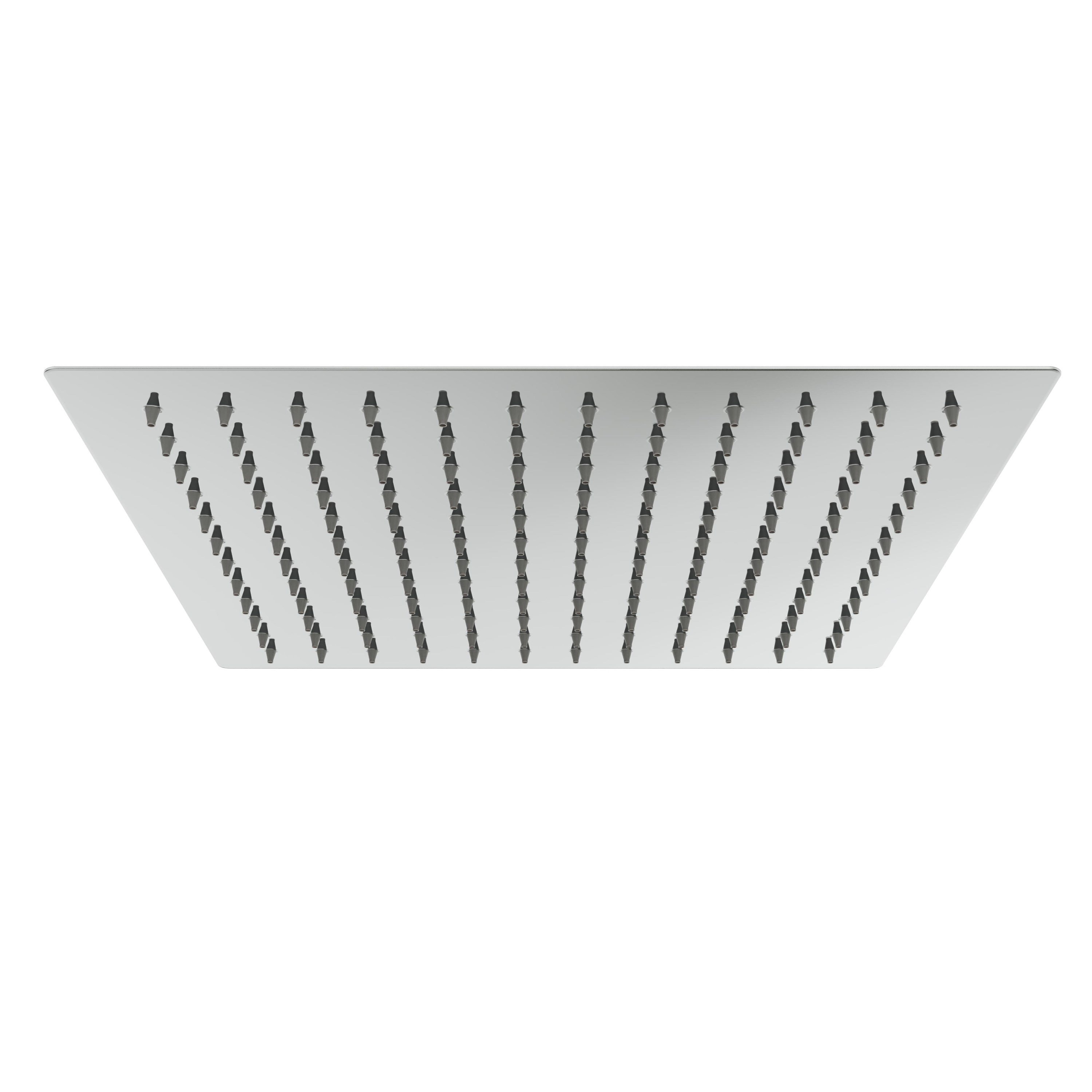 Aqua Bagno Mega Kare Tepe Duşu, Paslanmaz Krom, 30x30 cm | 30.30.77.01.06