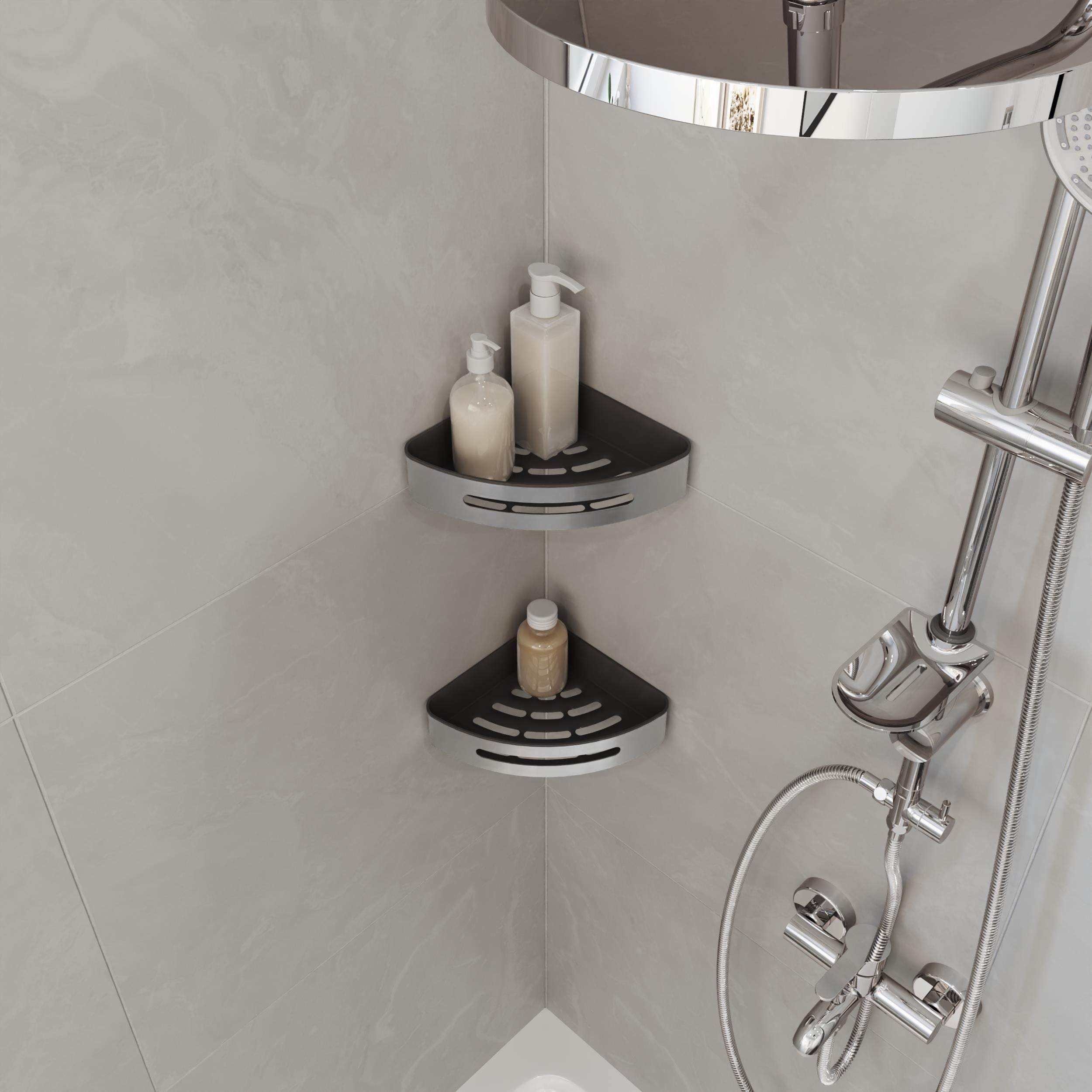 Aqua Bagno Smart Köşe Süngerlik 20x20 cm, Parlak Krom | 35.29.56.01.01