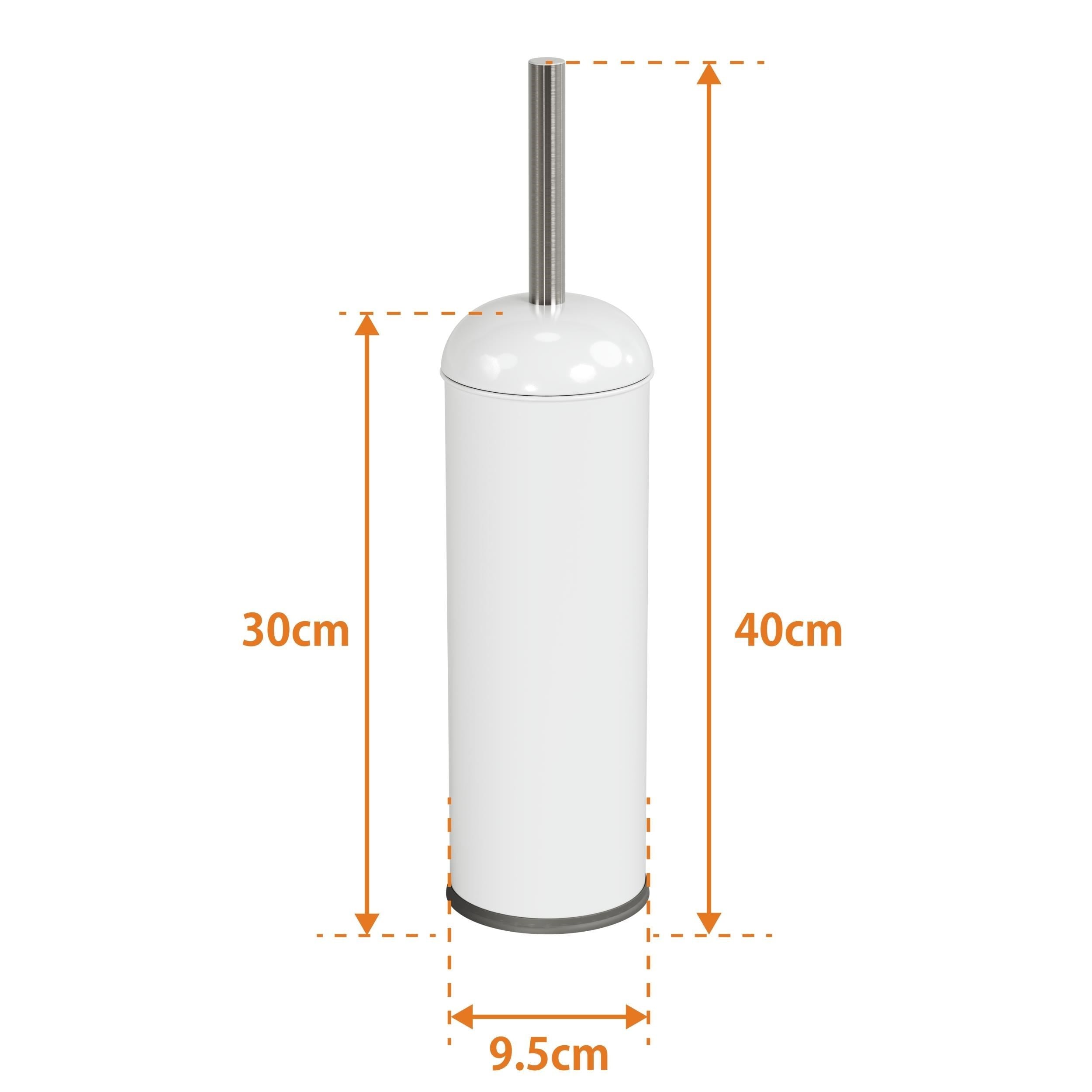 Aqua Bagno Smile  Klozet ve Tuvalet Fırçası , Beyaz | 35.20.55.01.04