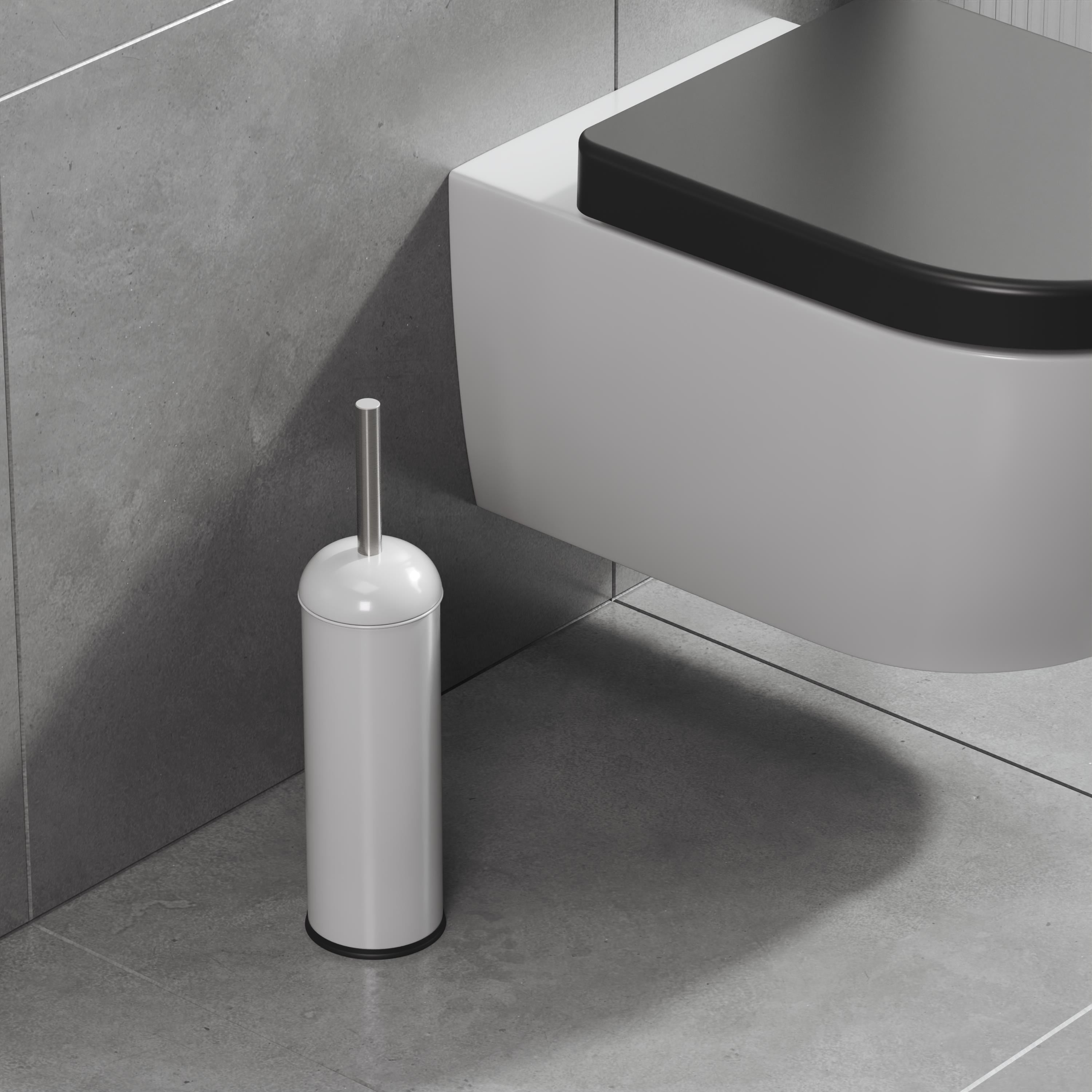 Aqua Bagno Smile  Klozet ve Tuvalet Fırçası , Beyaz | 35.20.55.01.04