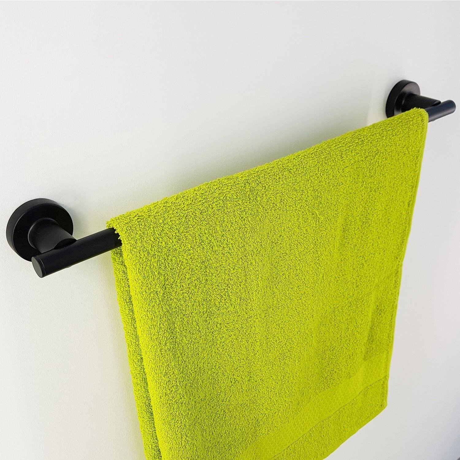 Aqua Bagno Zero Uzun Havluluk 50 cm Mat Siyah | 35.21.51.01.03