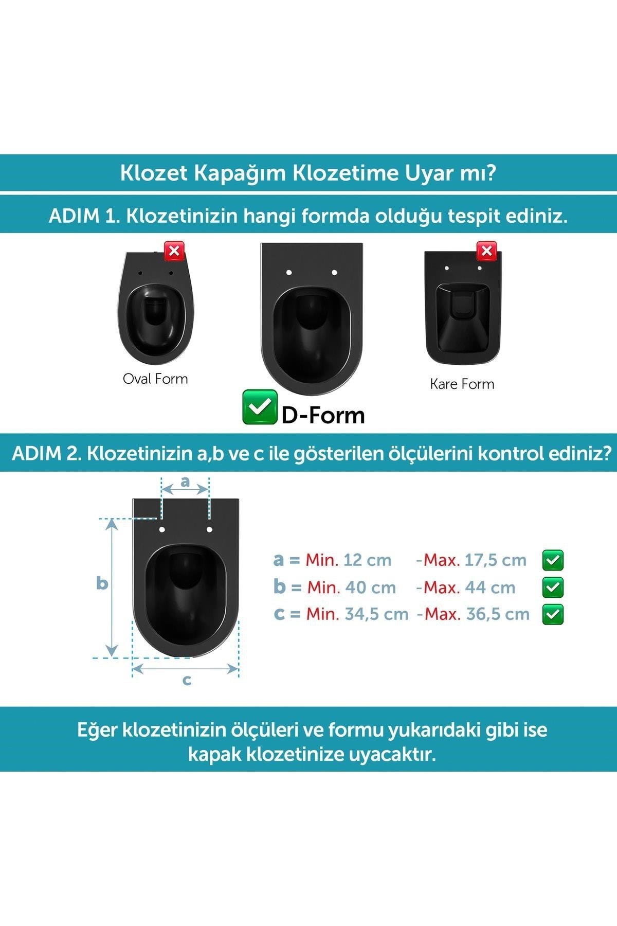 Aqua Bagno Zero Yavaş Kapanan Klozet Kapağı, Mat Siyah, Duroplast | 90.99.50.42
